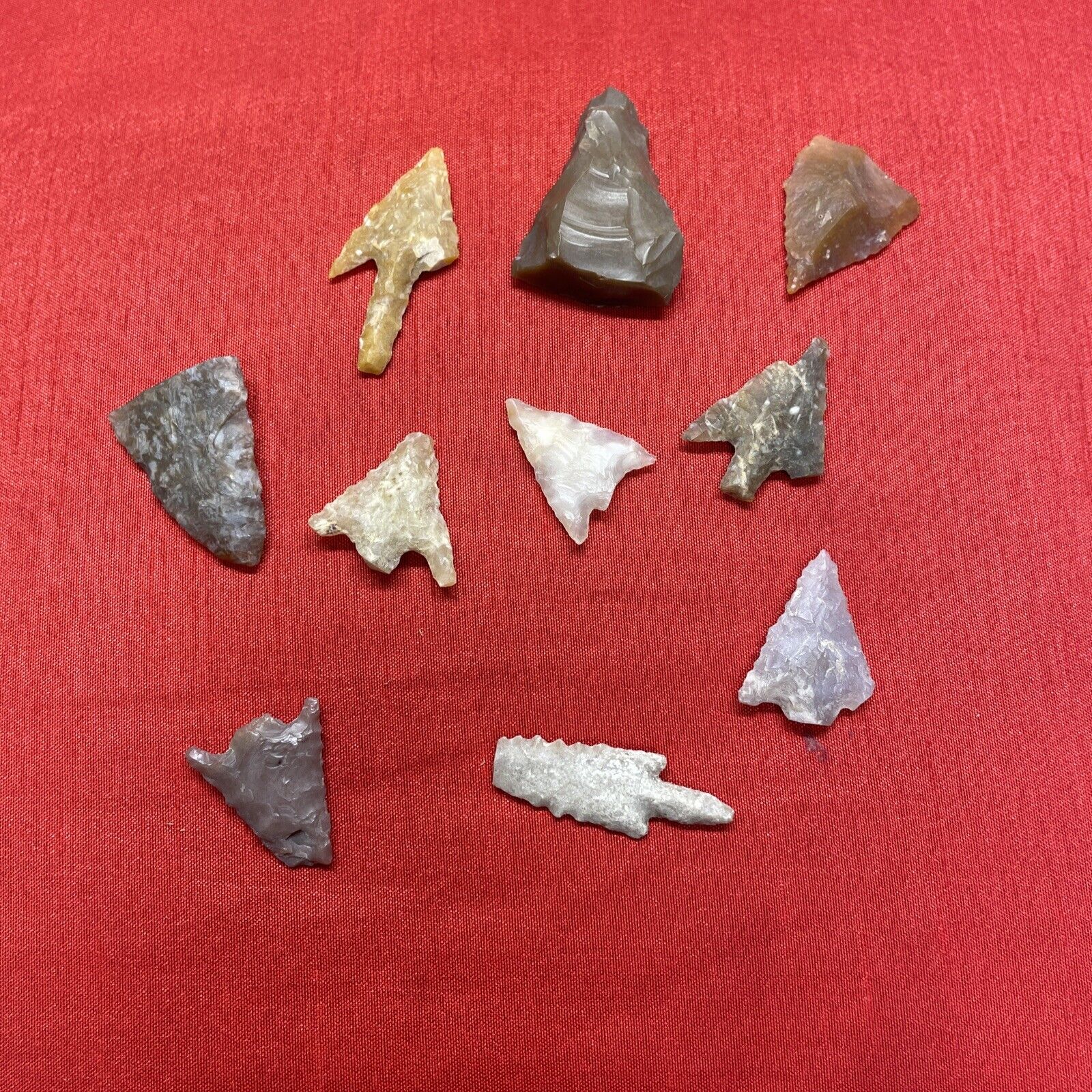 Authentic Native American artifact arrowhead 10 Texas artifacts