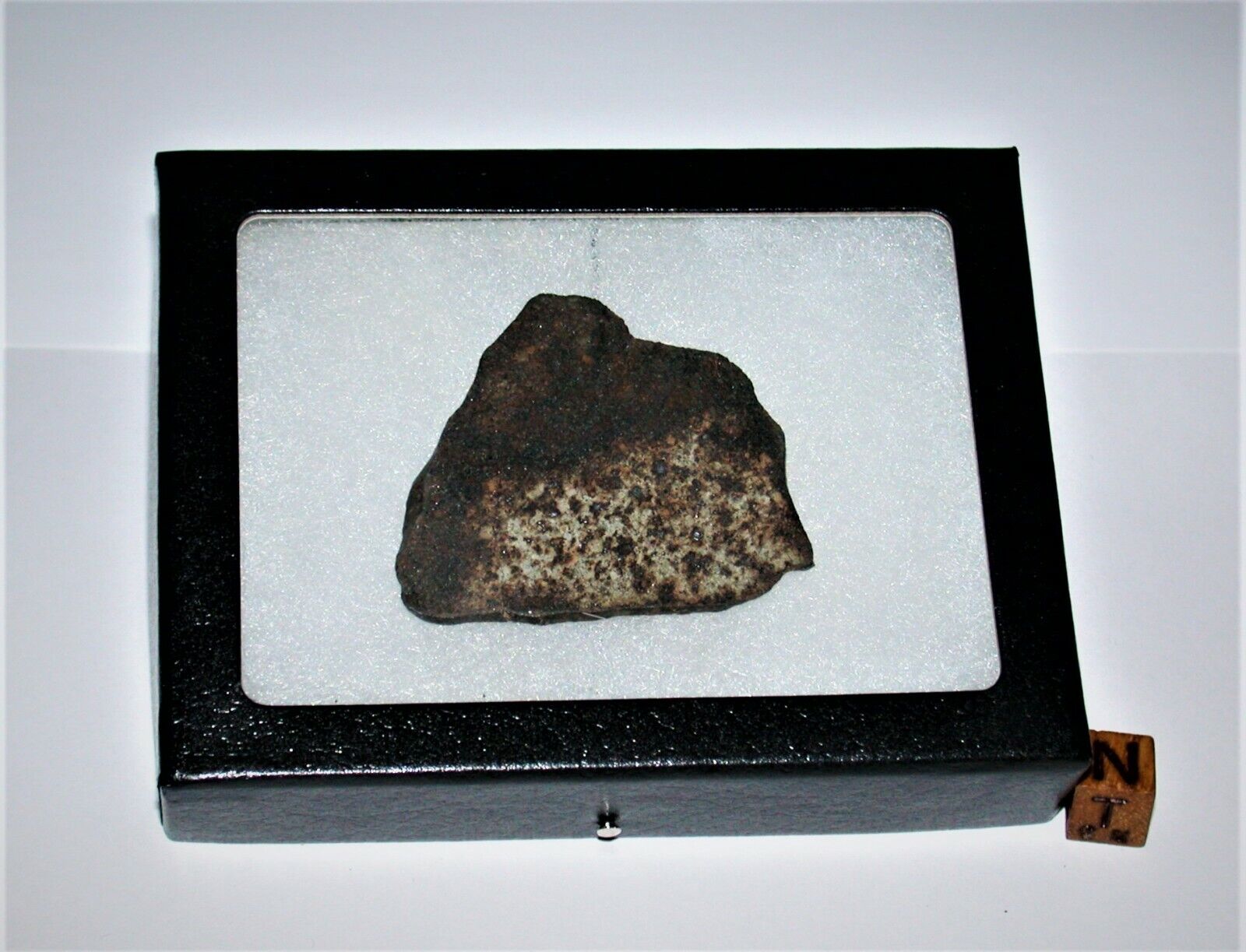 Possible L6 Impact Melt Unclassified NWA meteorite slice - 15.9g