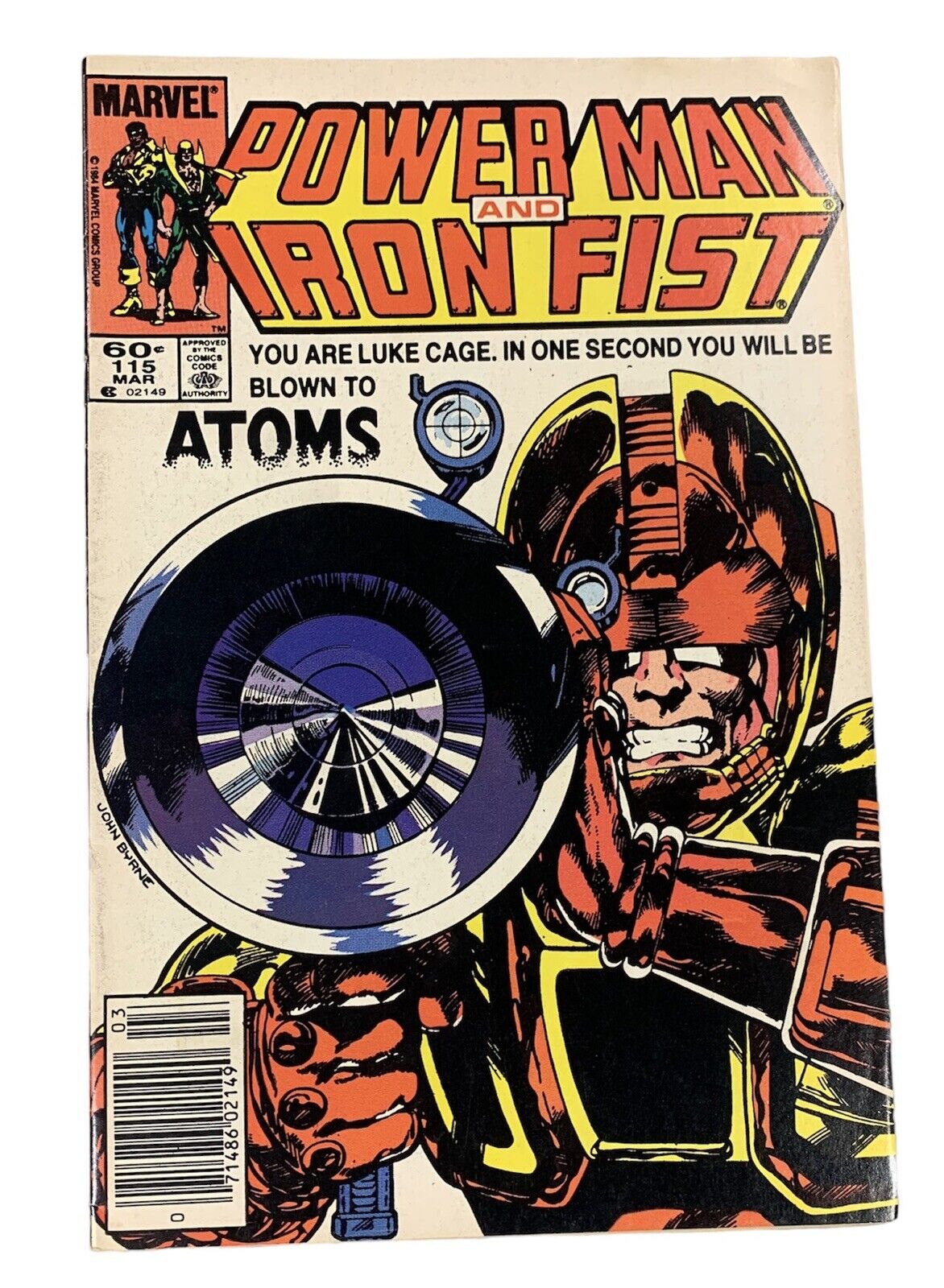 Power Man And Iron Fist #115 117 Comics Lot of 2