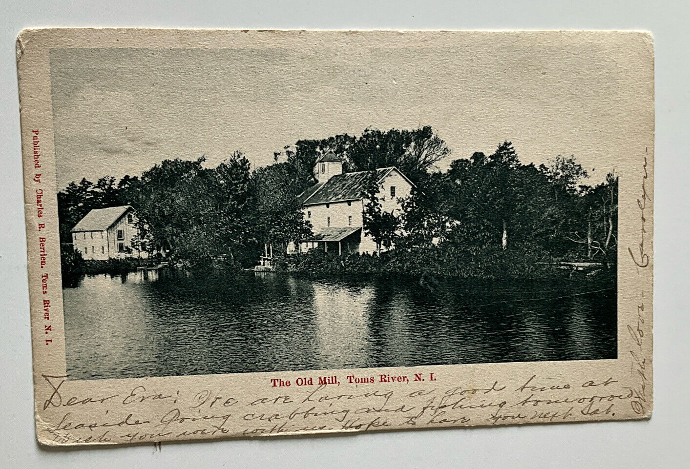 TOMS River, The Old Mill.1905