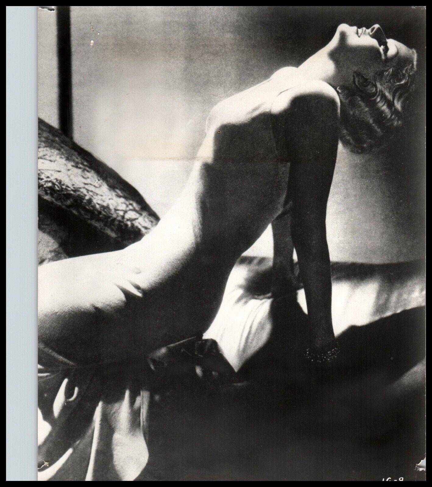 JEAN HARLOW SEDUCTIVE POSE LOVE GODDESSES 1940s STUNNING PORTRAIT ORIG PHOTO 632