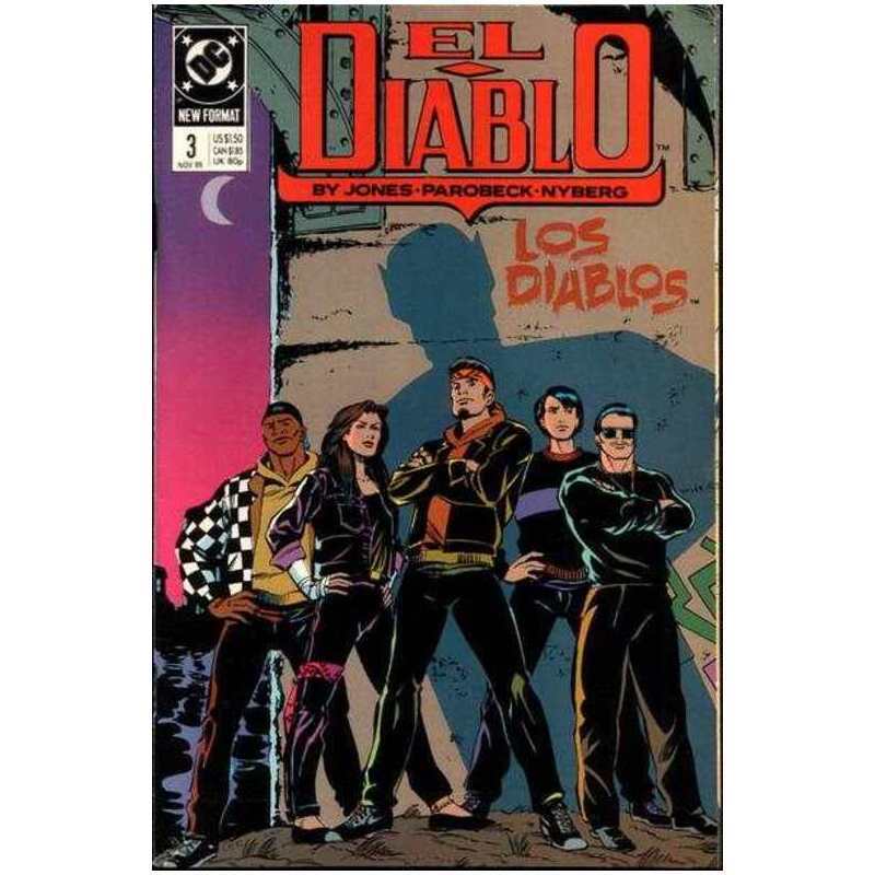El Diablo #3  - 1989 series DC comics VF+ Full description below [i\