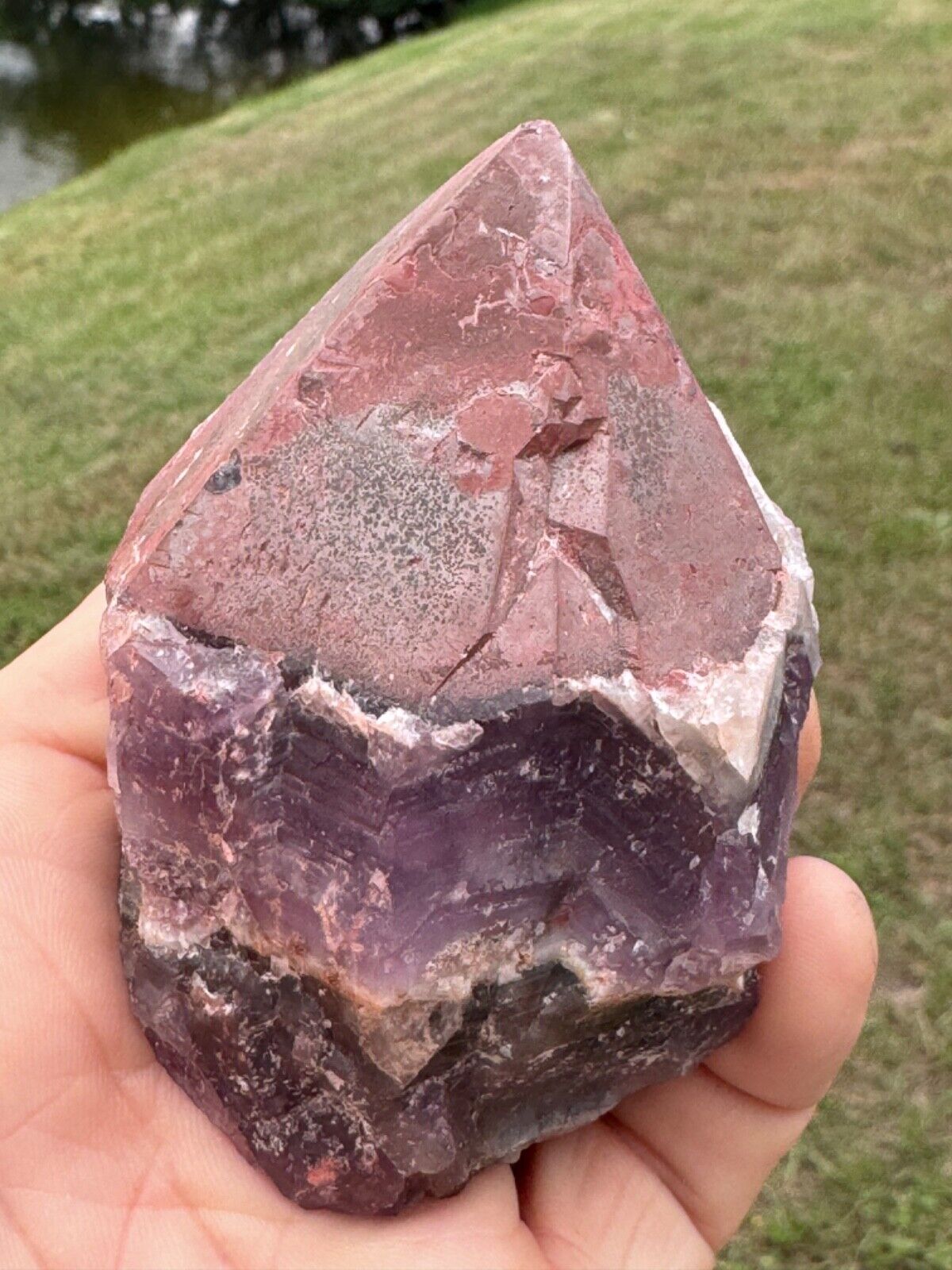 Auralite 23 Crystal Red Cap from Canada 249 grams 4\