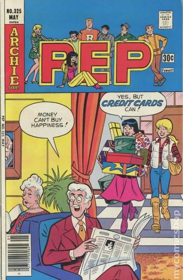 Pep Comics #325 FN 1977 Stock Image