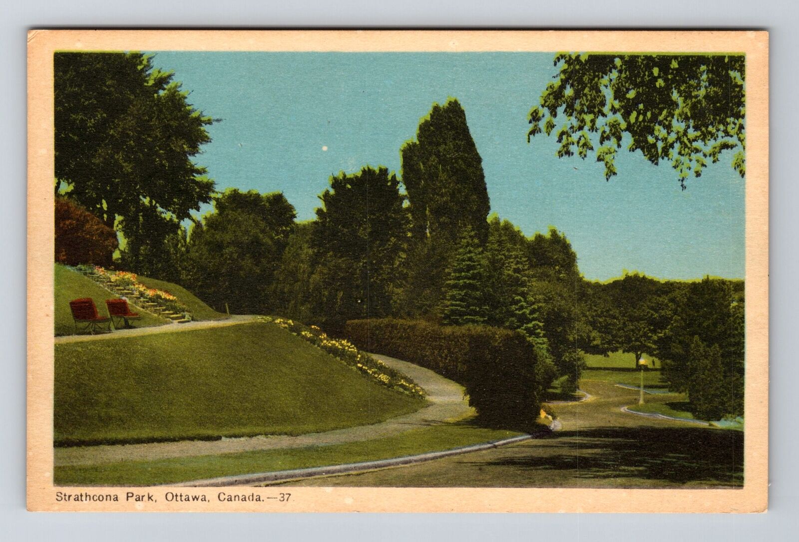 Ottawa-Ontario, Strathcona Park, Vintage Postcard