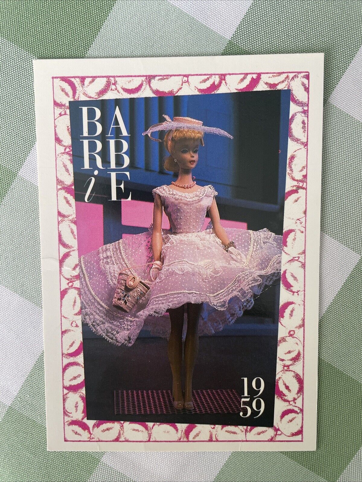 Vintage 1990 “1959” Barbie Trading Card Plantation Belle First Edition No. 5