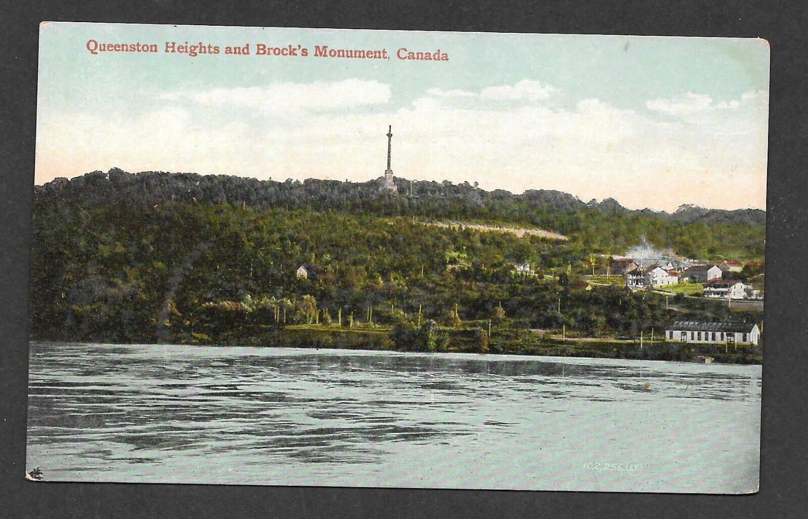 VINTAGE [POST CARD OF QUEENSTON HEIGHTS, CANADA