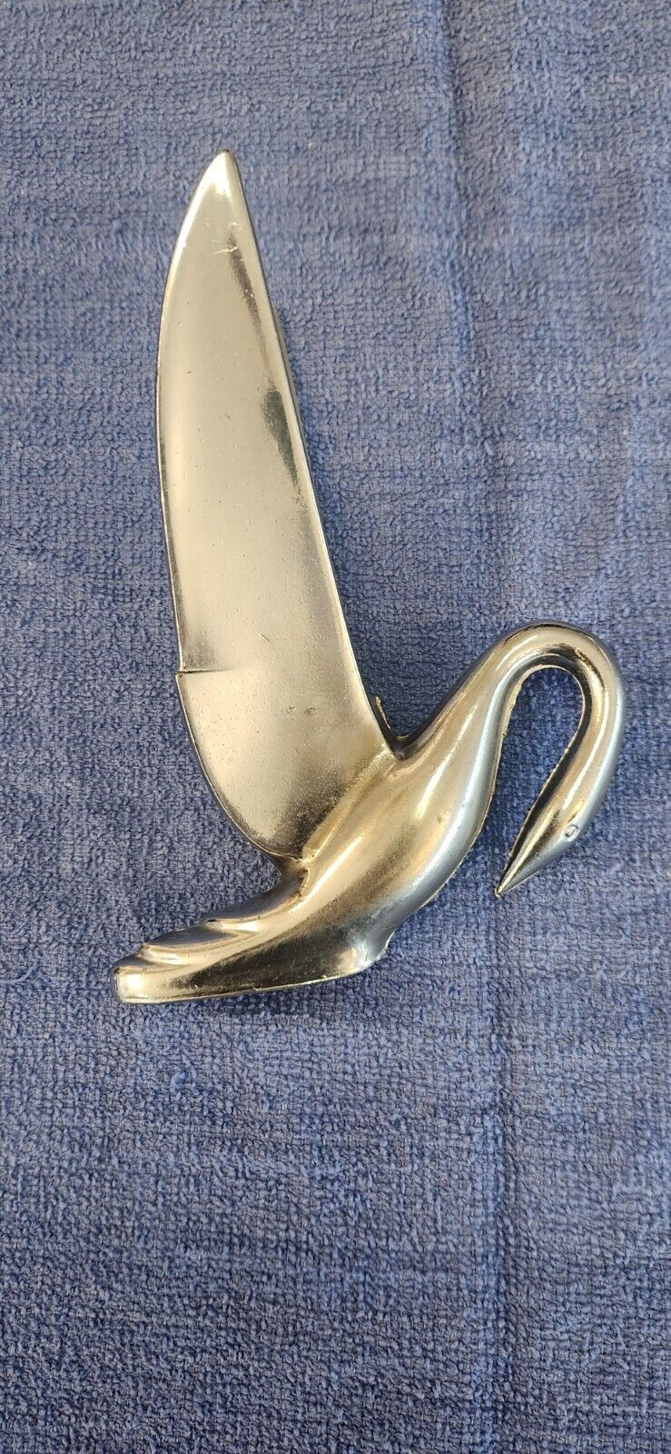 Packard Swan Hood Ornament 1940's 1950's Nice Condition