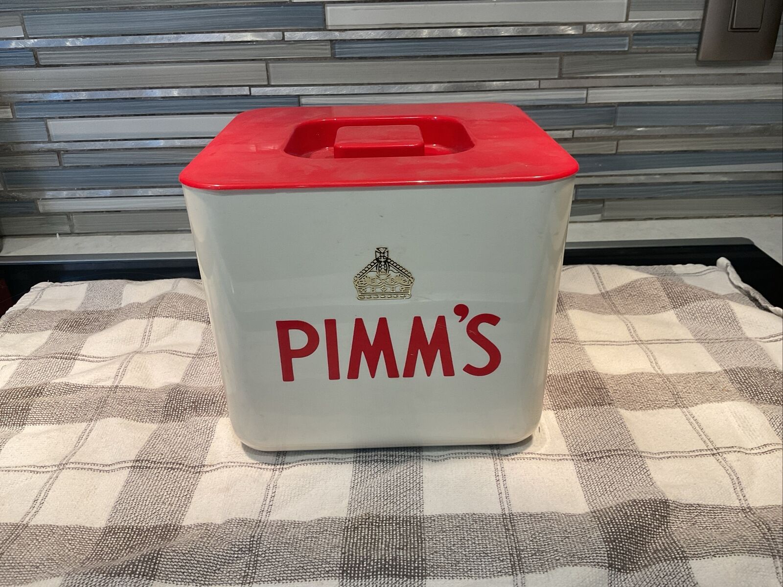 Vintage Pimms Ice Box/Bucket Rare