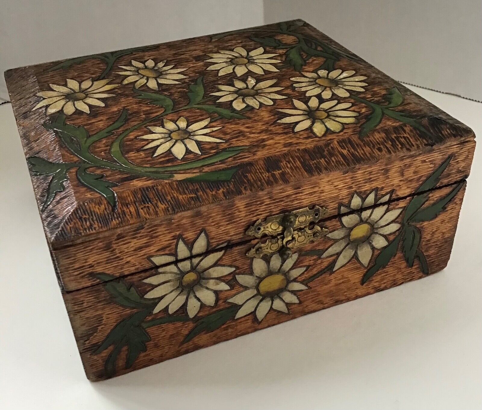 OLD DATED 100 + HAND MADE BOX WITH SILK LINING