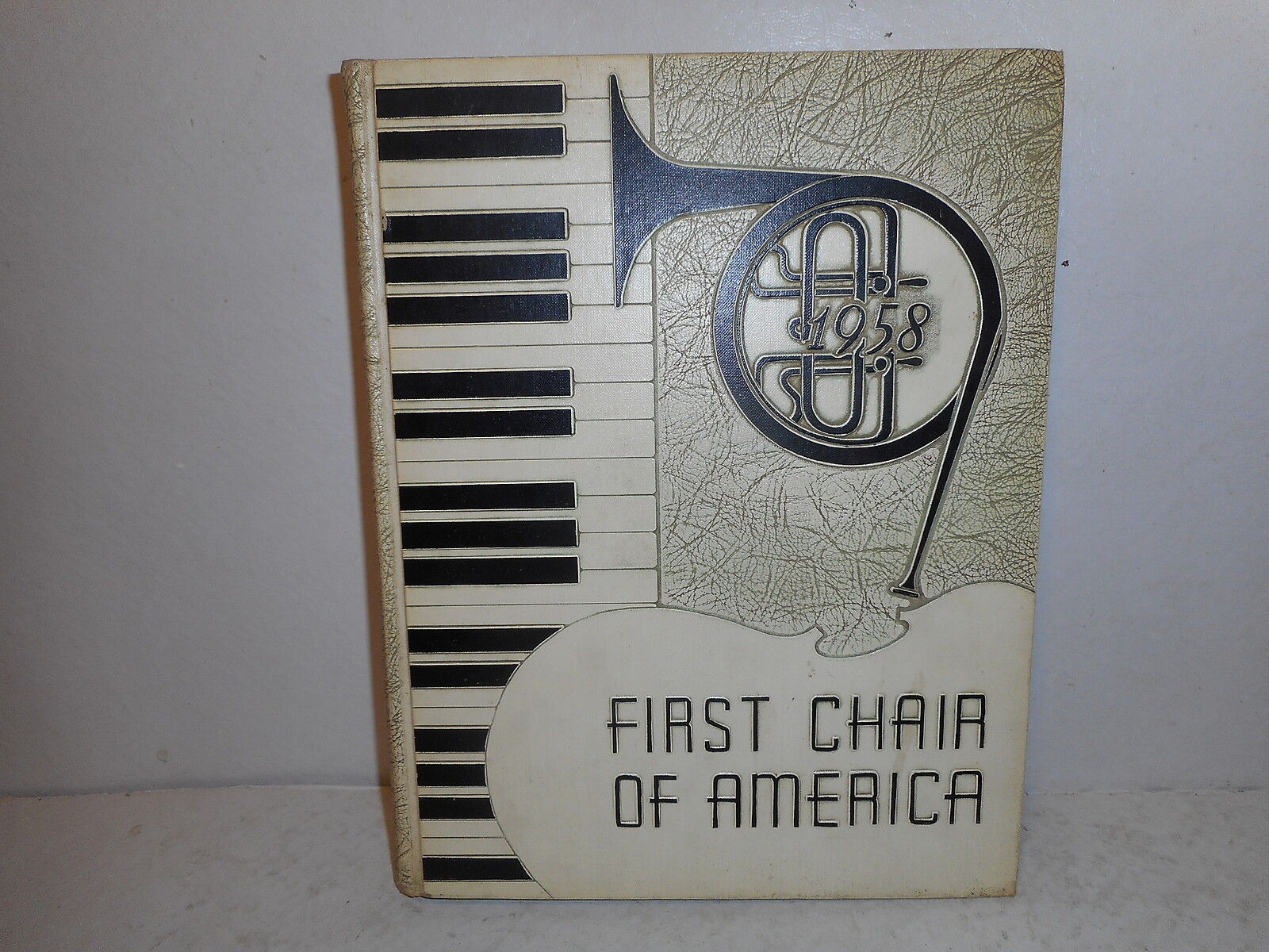 1958 Lockport High School Band Yearbook - First Chair of America -Lockport, Ill.