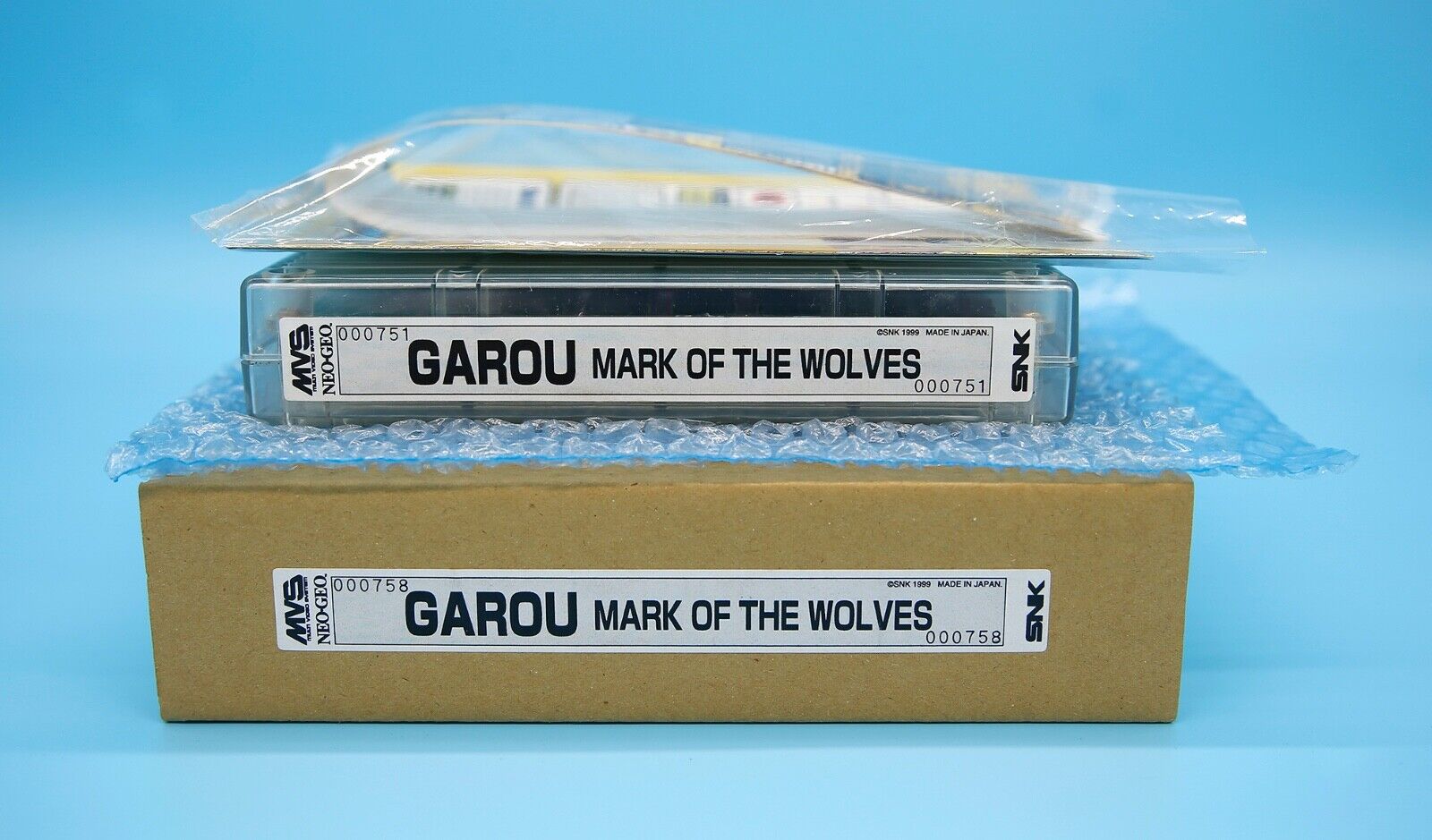 Garou : Mark of the Wolves US English MVS Kit • Neo Geo JAMMA System Arcade SNK