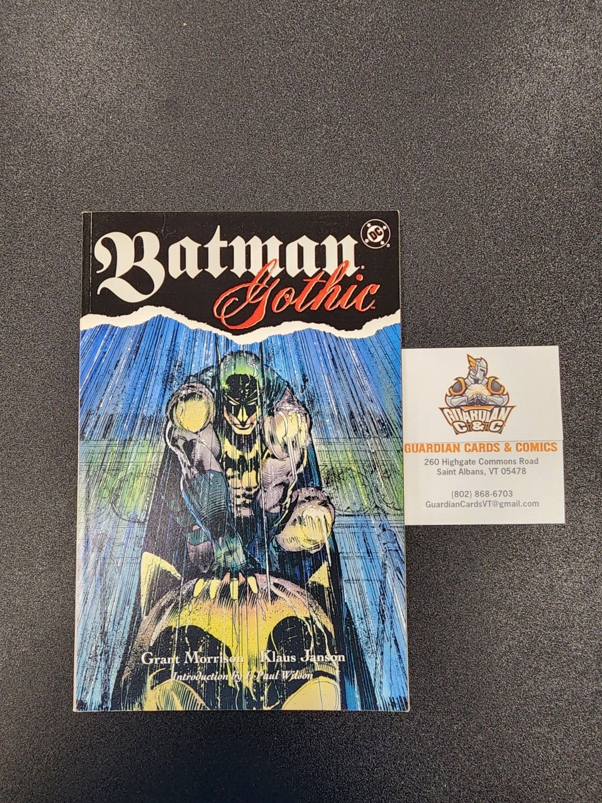 Batman: Gothic (1992) DC Comics Trade Paperback Grant Morrison First Edition NM
