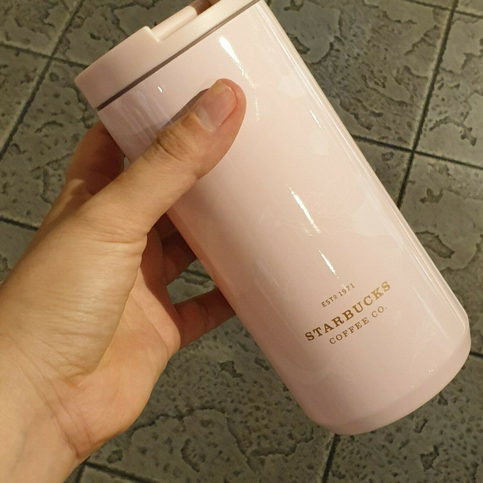 Starbucks Korea 2020 20 SS Flip pink anniversary tumbler 355ml