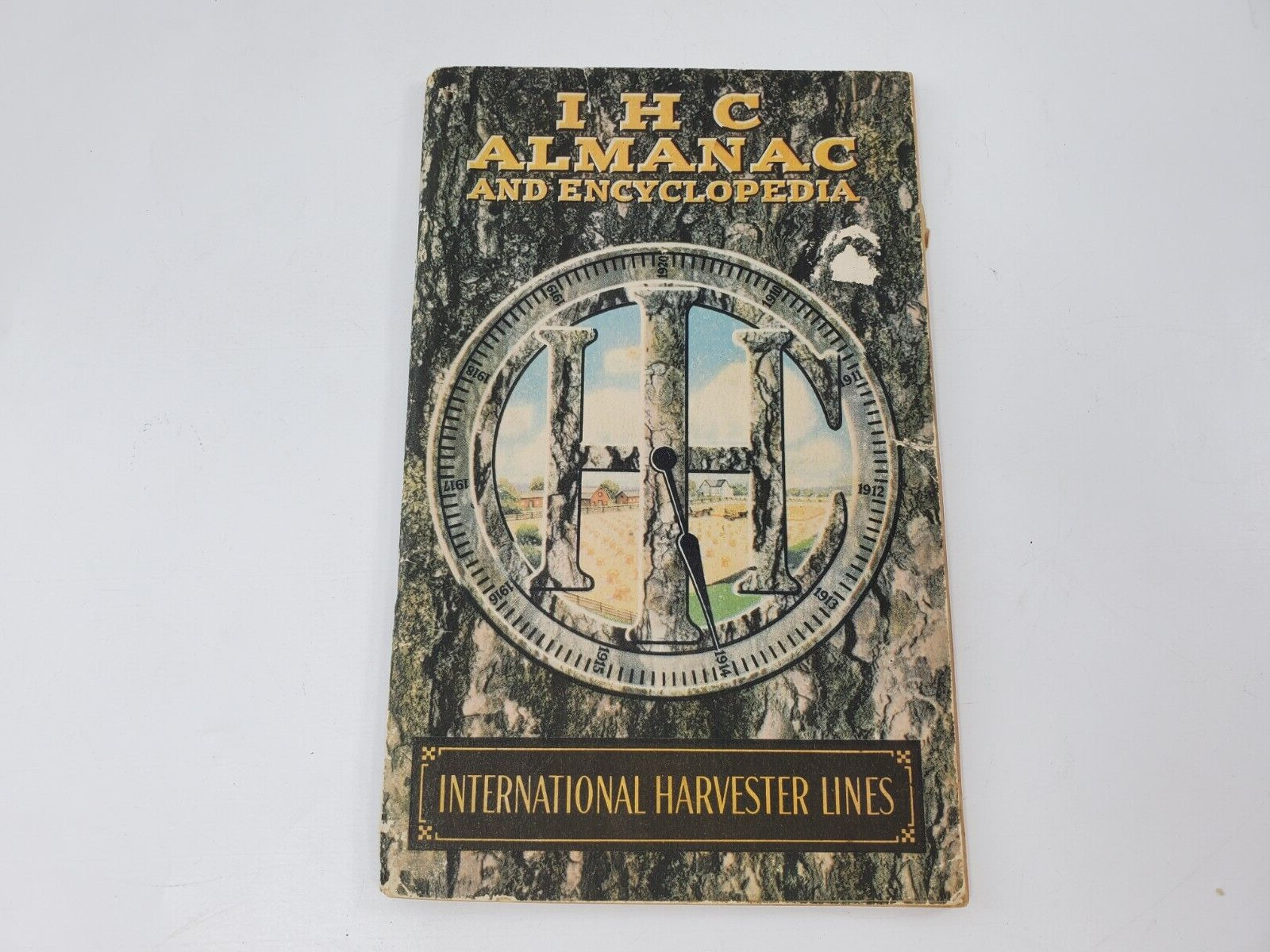 Original 1913 I H C Almanac and  Encyclopedia International Harvester Lines