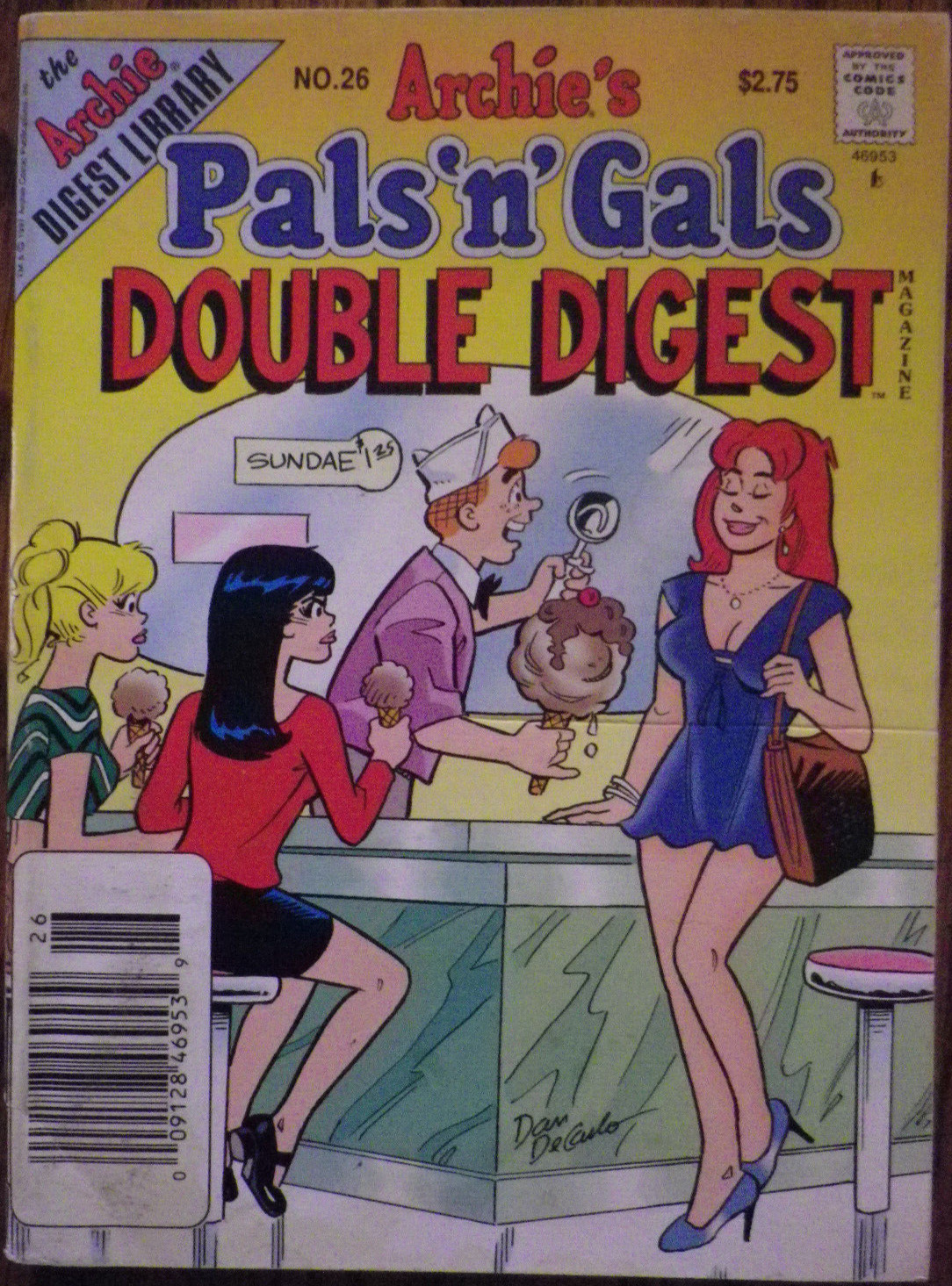 Archie\'s Pals N Gals Double Digest Magazine #26 - Jly 1997 - Archie Comics -LOOK