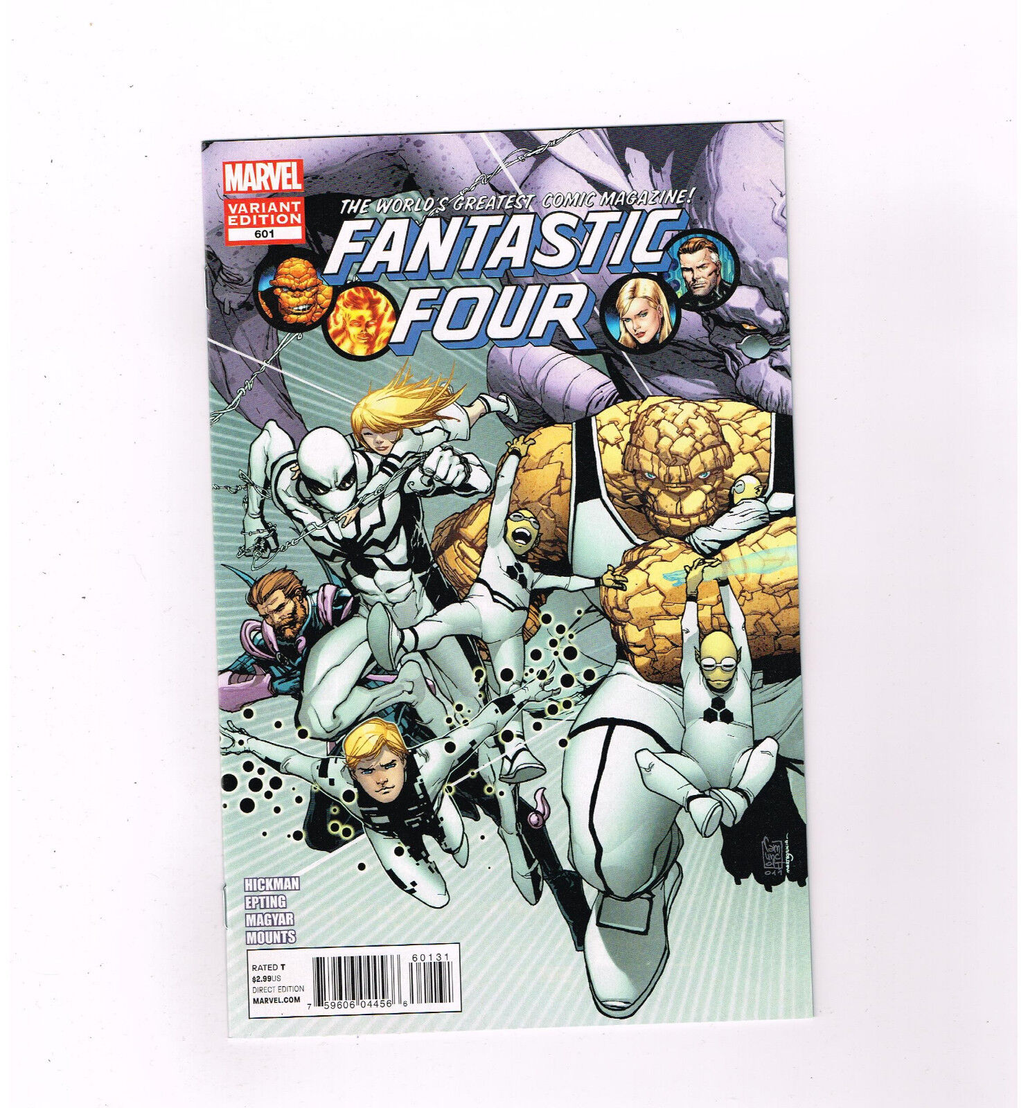 FANTASTIC FOUR #601 Ltd to 1/20 variant by Guiseppe Camuncoli NM