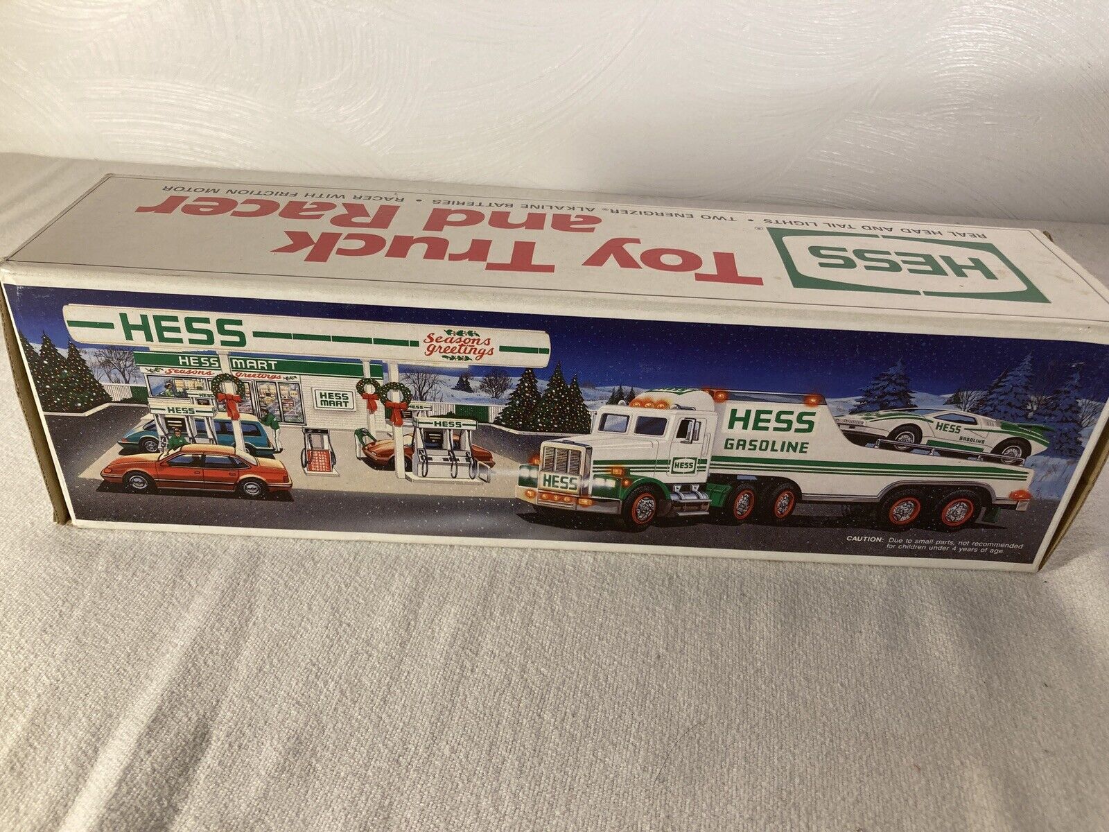 1991 Hess Toy Truck and Racer - New In Box