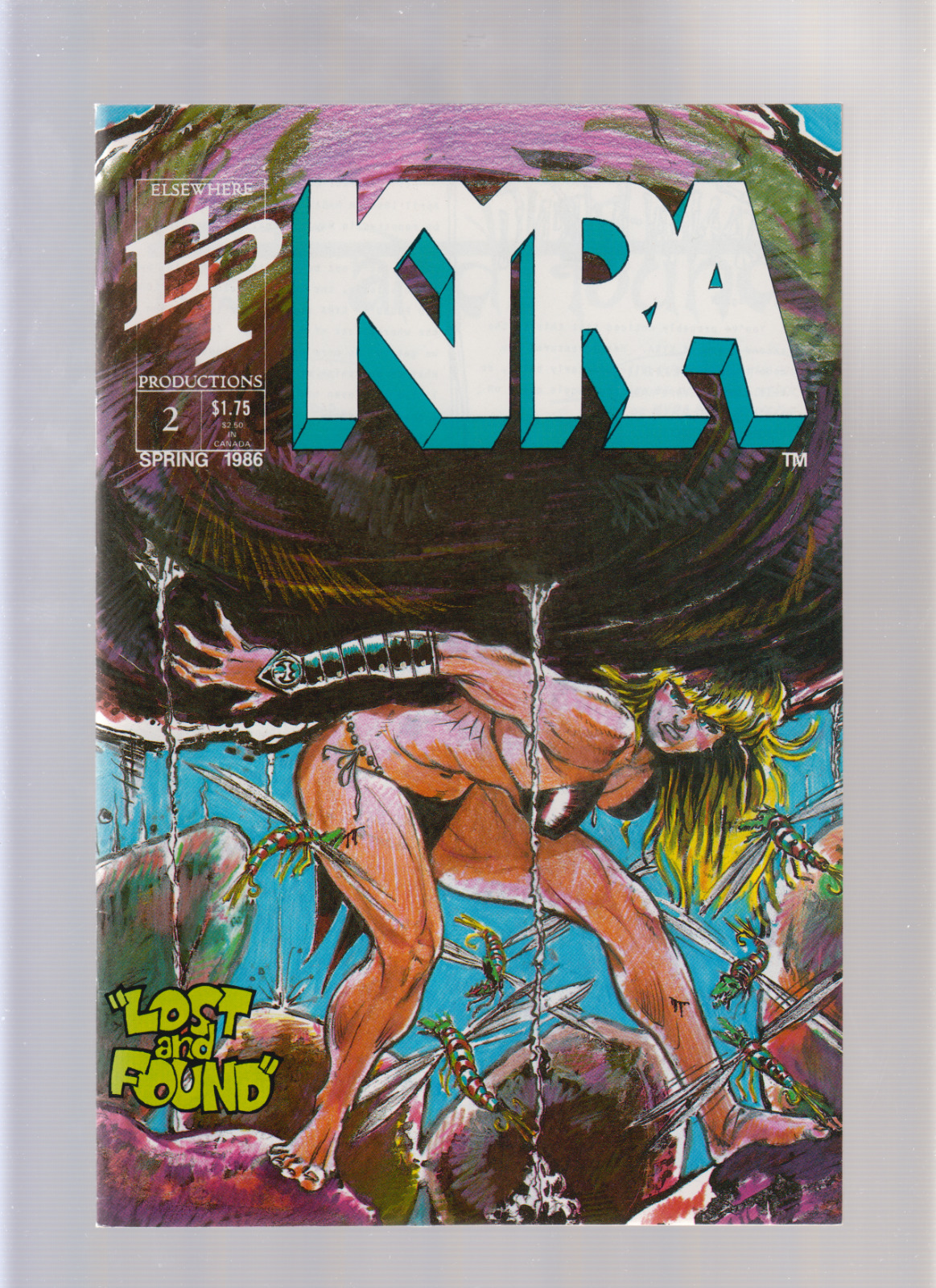 KYRA #2 - Robin Ator Cover (8.5/9.0) 1986
