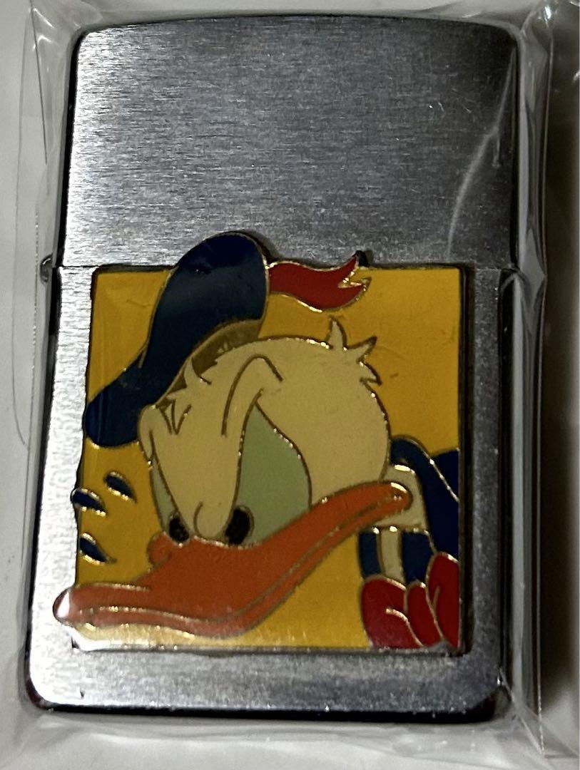 Donald Disney Metal Zippo Made in 1995