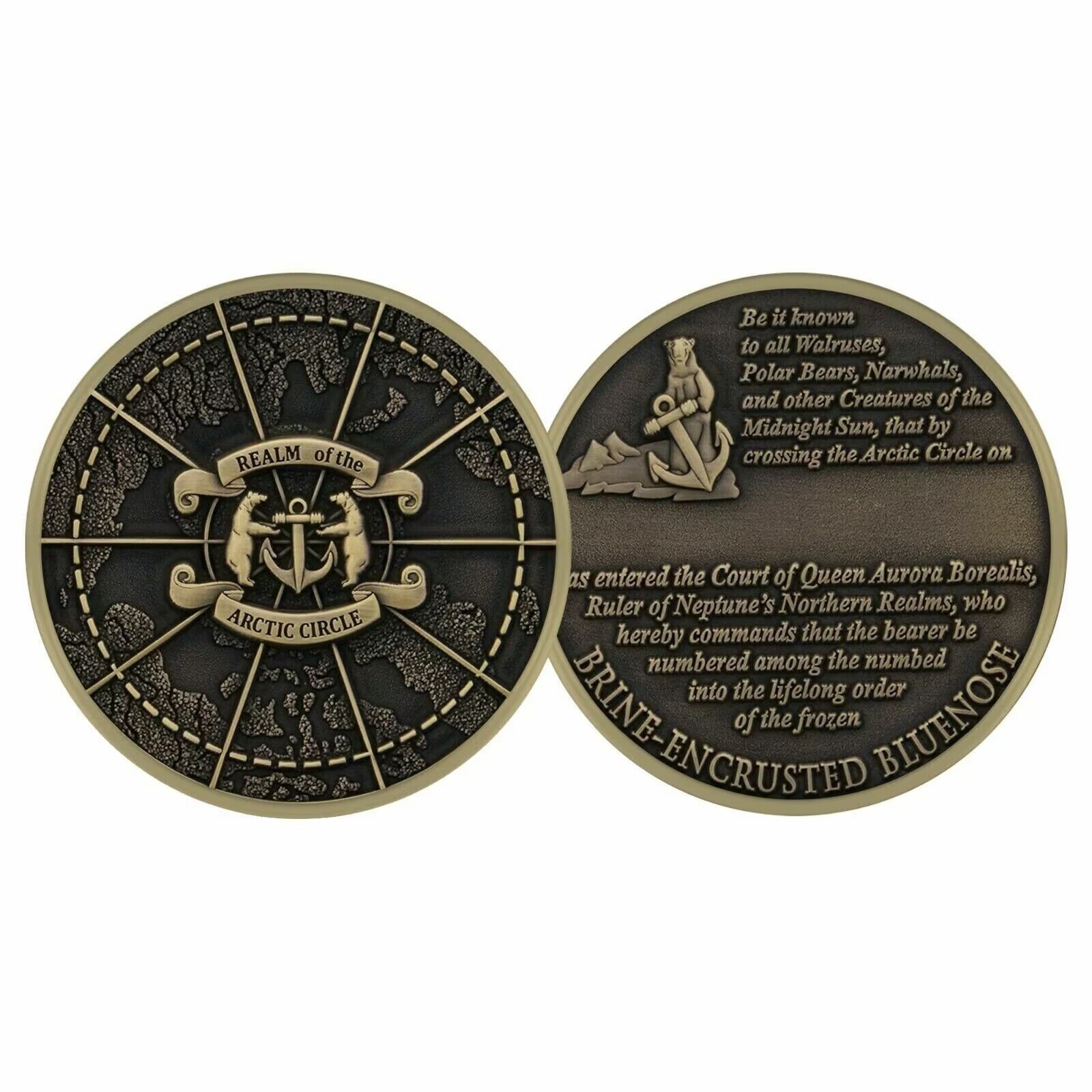 Blue Nose  Challenge Coin