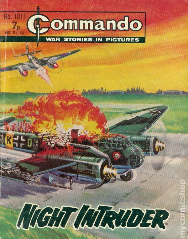 Commando War Stories in Pictures #1011 VG 1976 Stock Image Low Grade