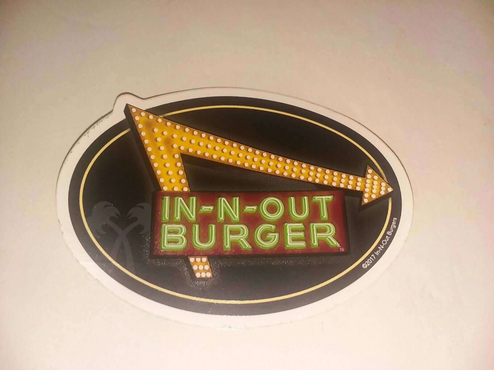 In N Out Burger Bumper Sticker Decal Laptop Sticker Decal Car Sticker Decal B3