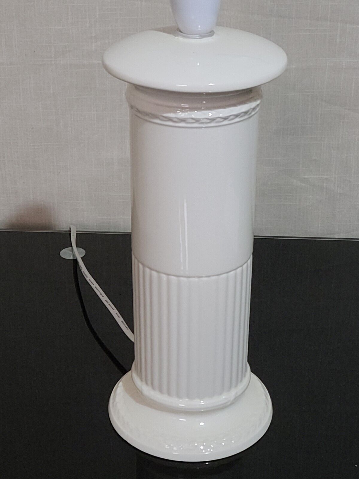 Wedgwood Vintage Edme Tall Column Table Lamp