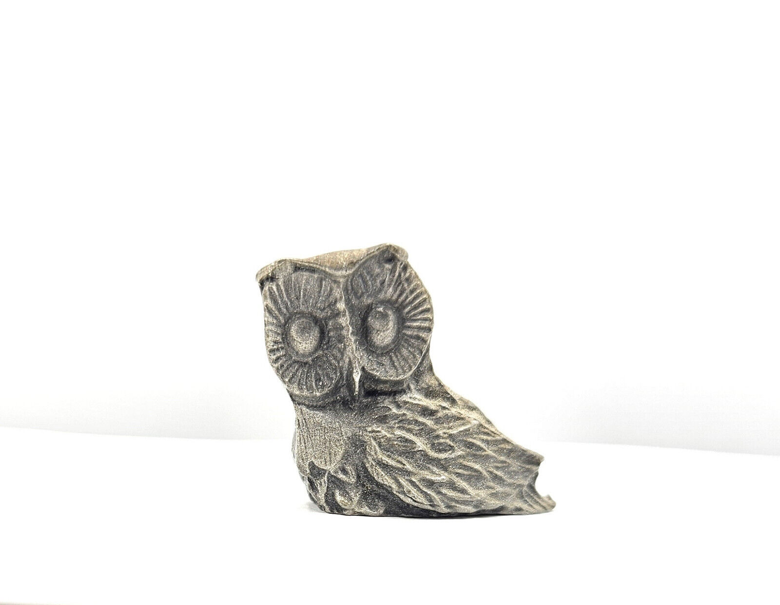 Vintage Rawcliffe Pewter Owl Figure 3.6cm