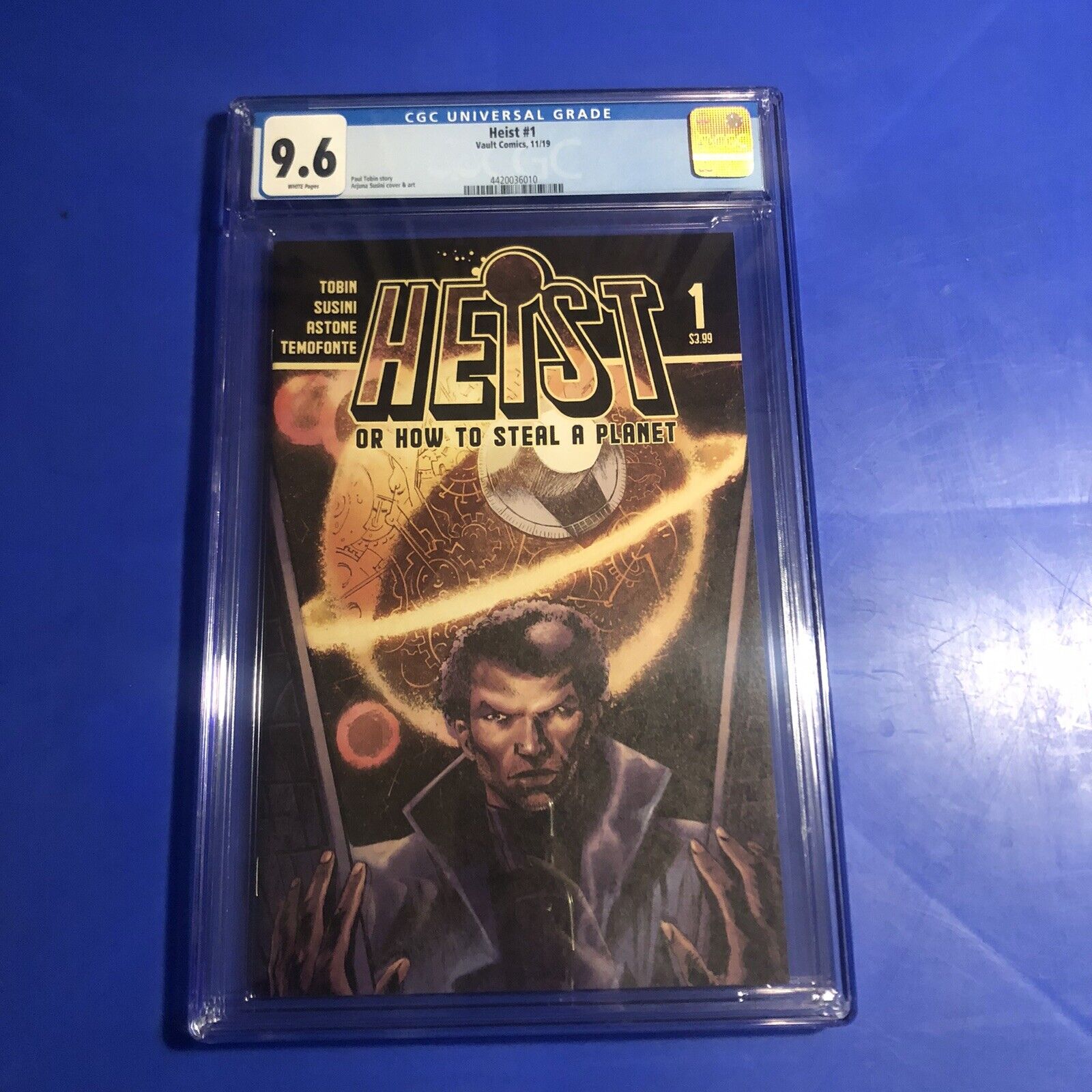 HEIST or How to Steal a Planet 1 CGC 9.6 1ST PRINT MAIN Cover A Vault Comic 2019