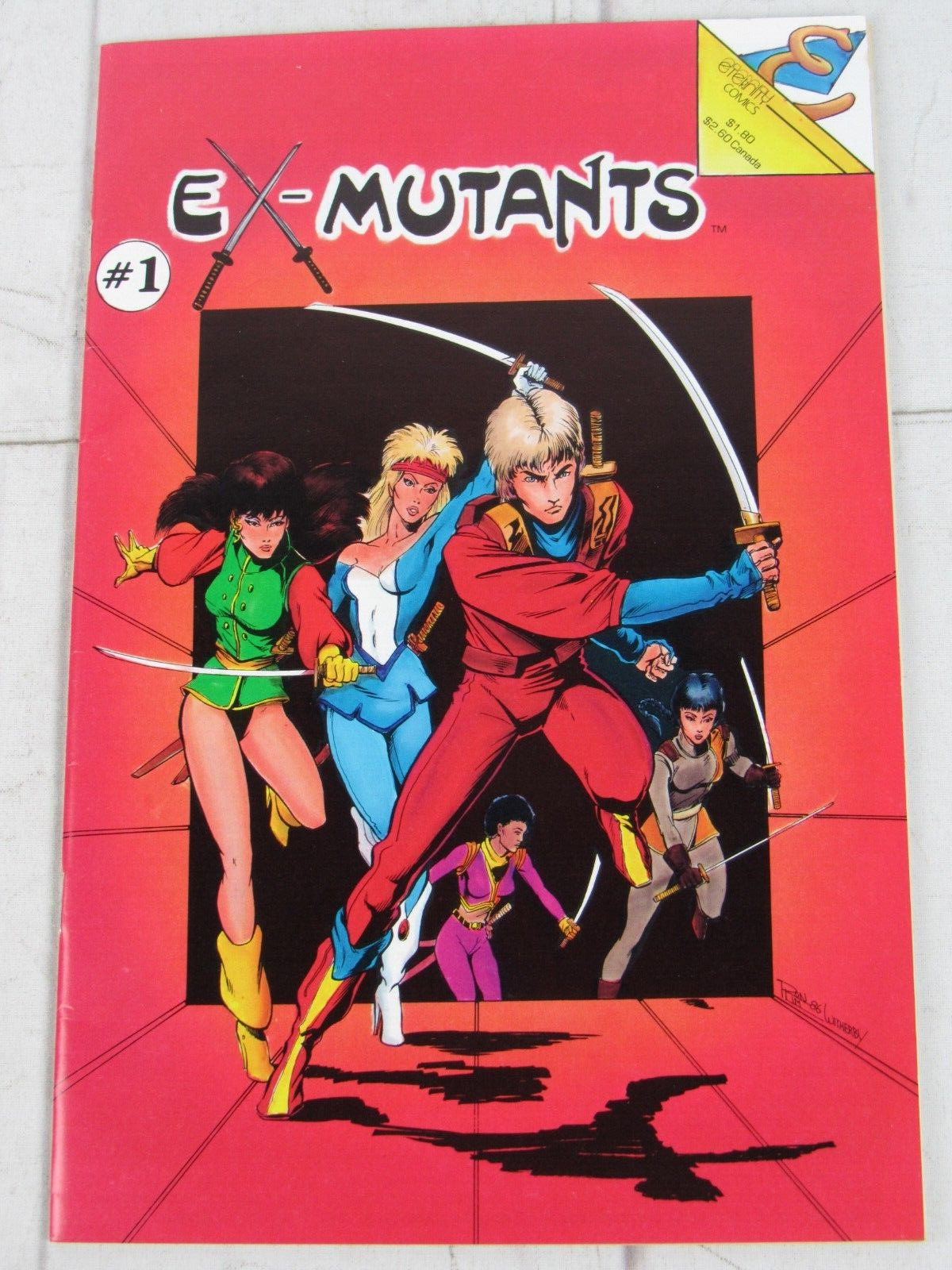 Ex-Mutants #1 1986 Eternity Comics