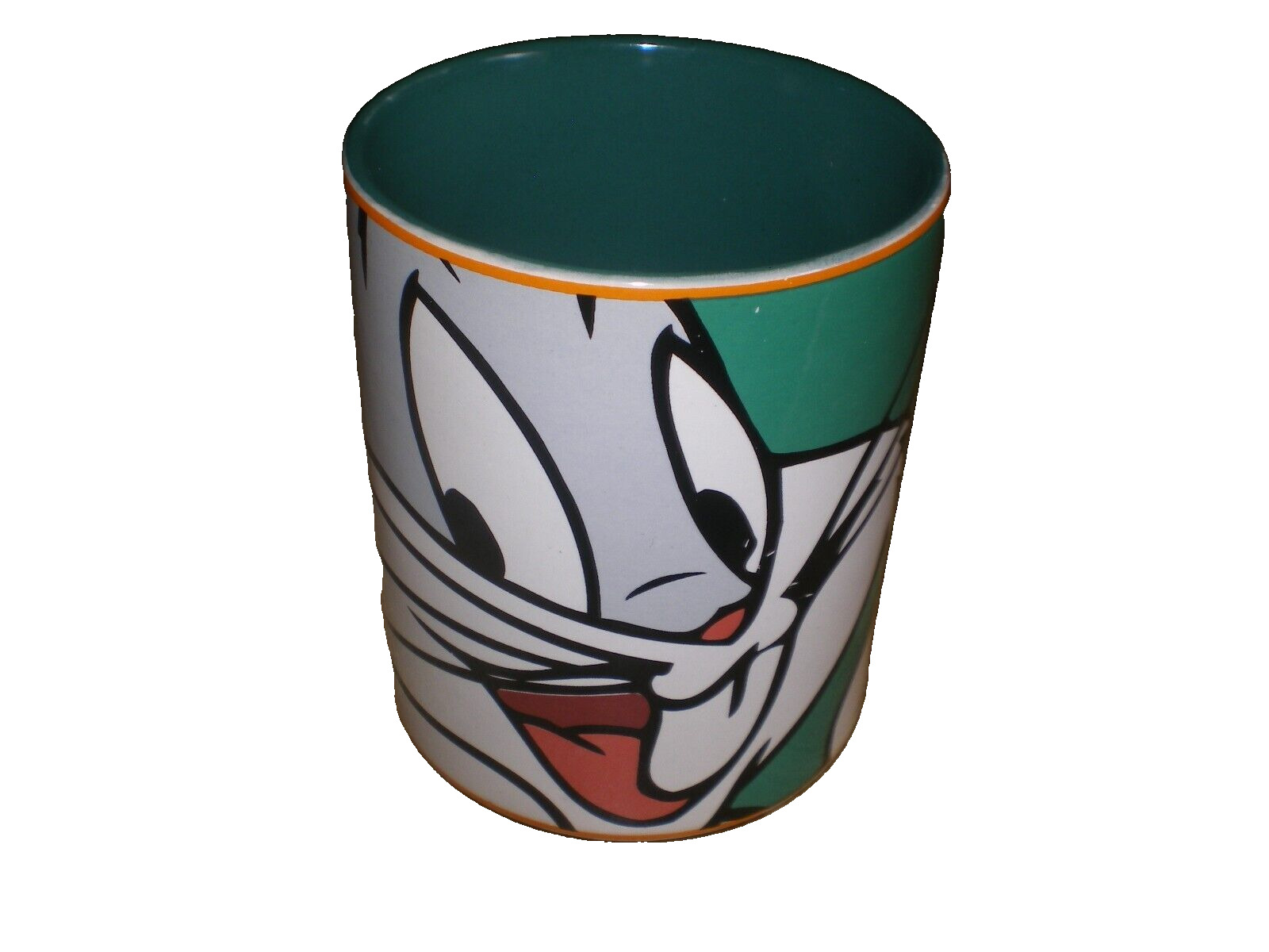 VTG Bugs Bunny Ceramic Coffee Mug EUC 1998, Looney Tunes Warner Bros.