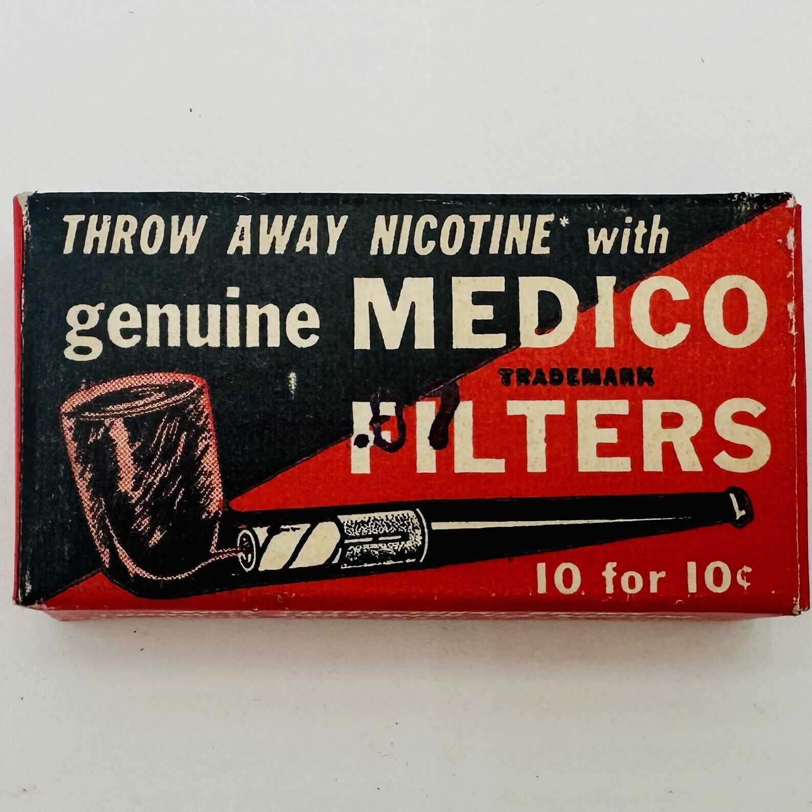 Vintage Medico Filters Pipe Filters 10 filters New Made in USA