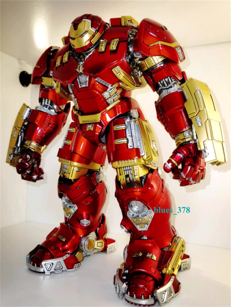 1/12 Comicave CS Hulkbuster Metal Action Figure Iron Man MK44 Light Model In Box