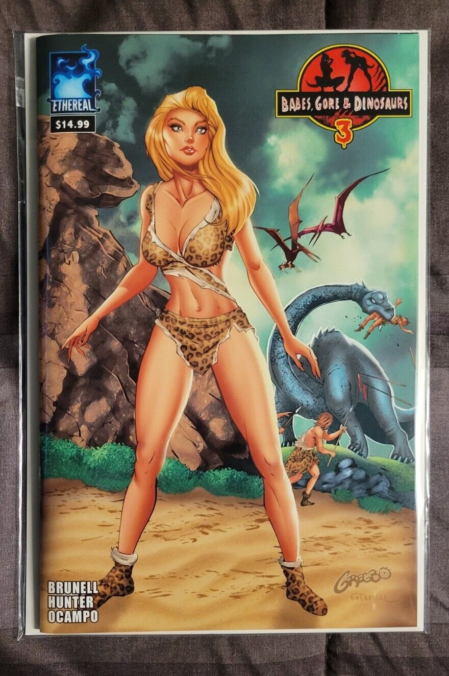 Babes, Gore & Dinosaurs #3 Gregbo Watson Trade Variant Cover - Near Mint