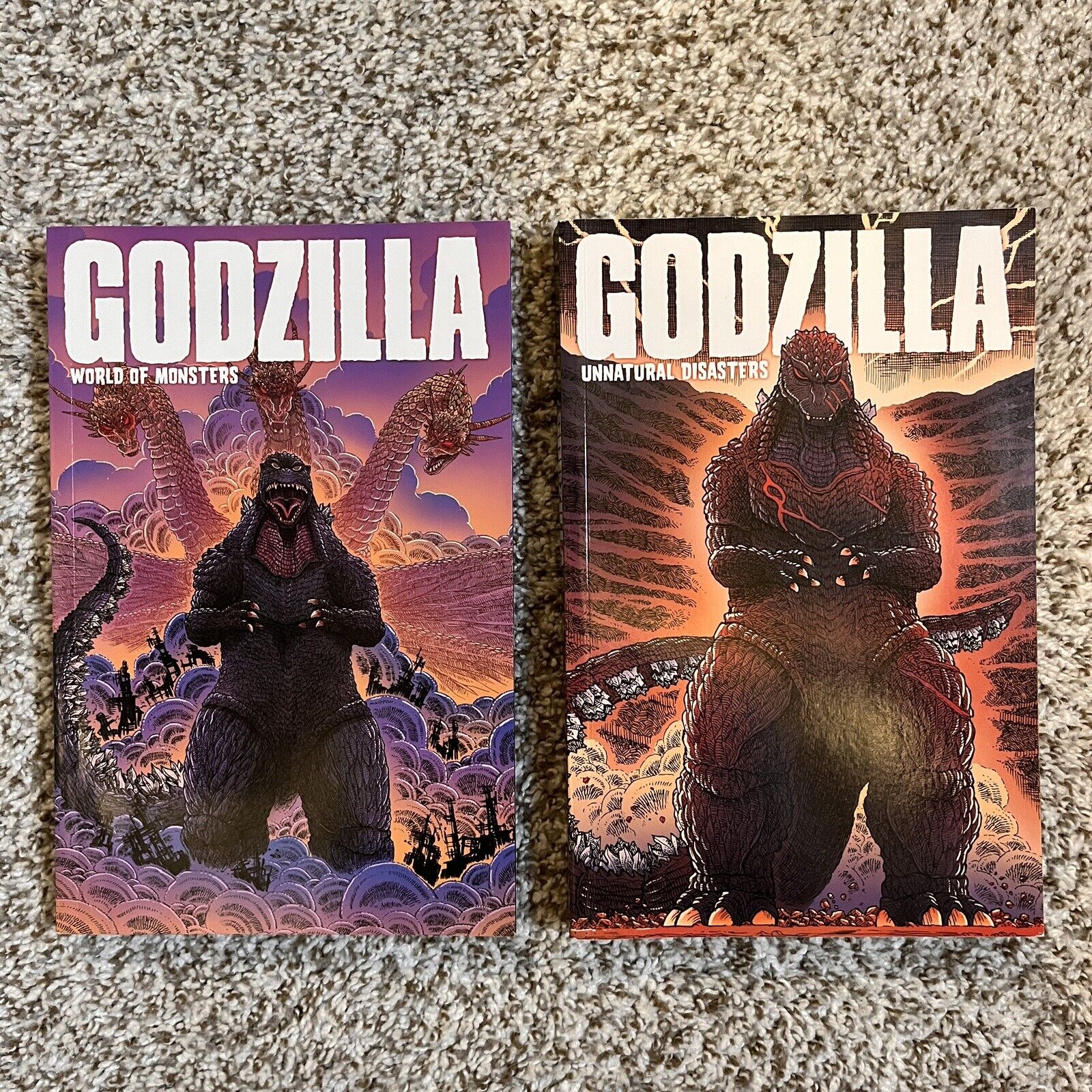 Godzilla Unnatural Disasters & World of Monsters TPB Comic Books Graphic Novels