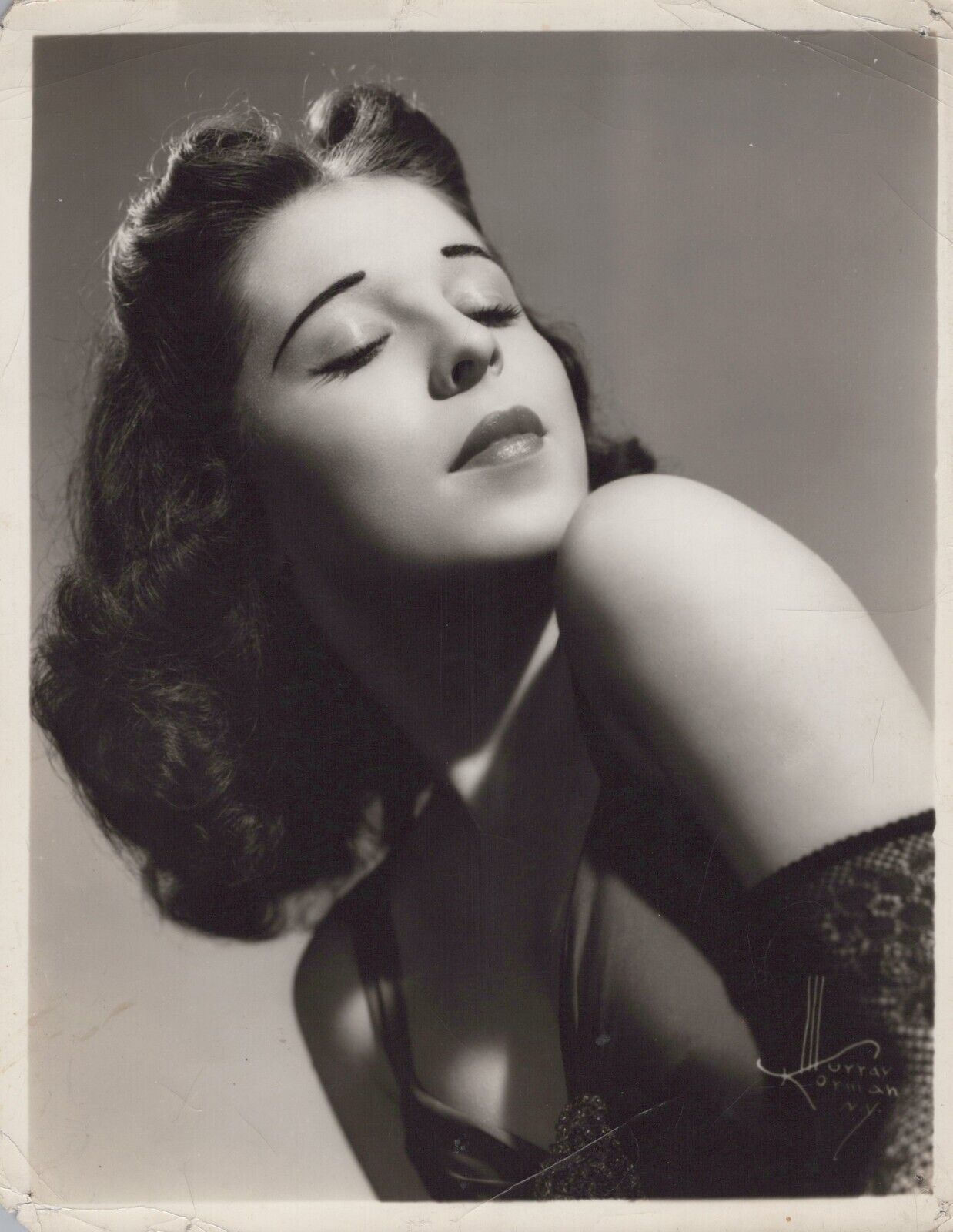 Unknow Actress (1930s) ❤ Original Vintage Stunning Photo by Murray Korman K 346