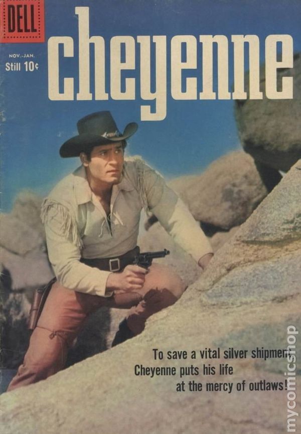 Cheyenne #13 GD/VG 3.0 1959 Stock Image Low Grade