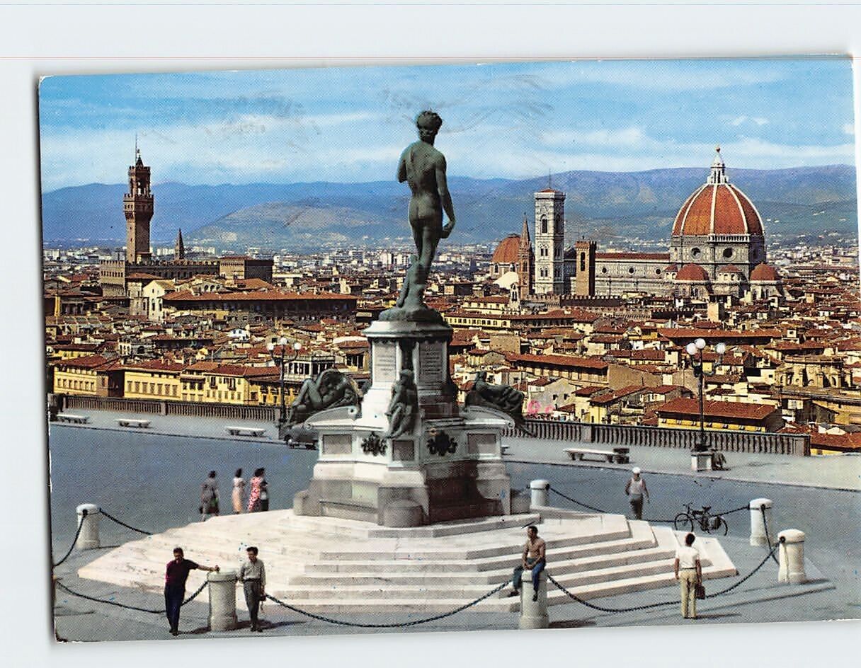 Postcard General view Florence Italy