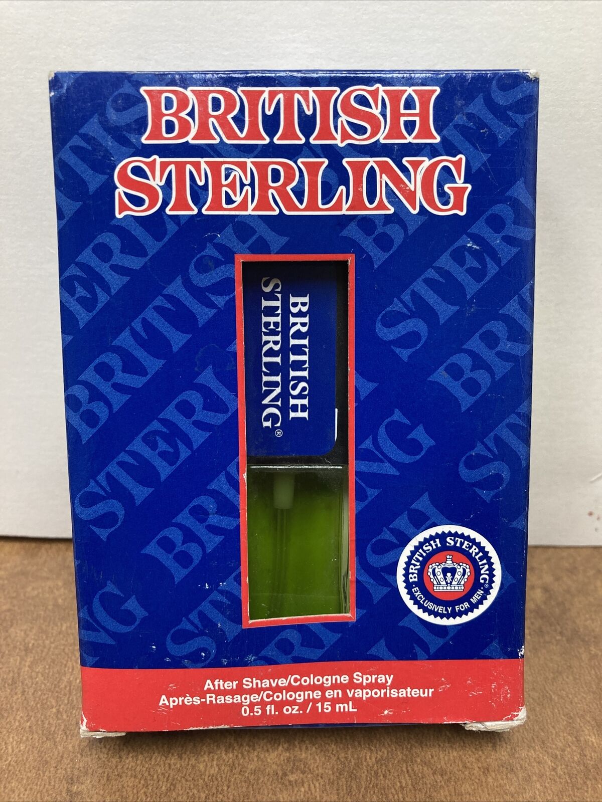 British Sterling by DANA After Shave 0.5oz Spray**RARE** VINTAGE*COLLECTIBLE*