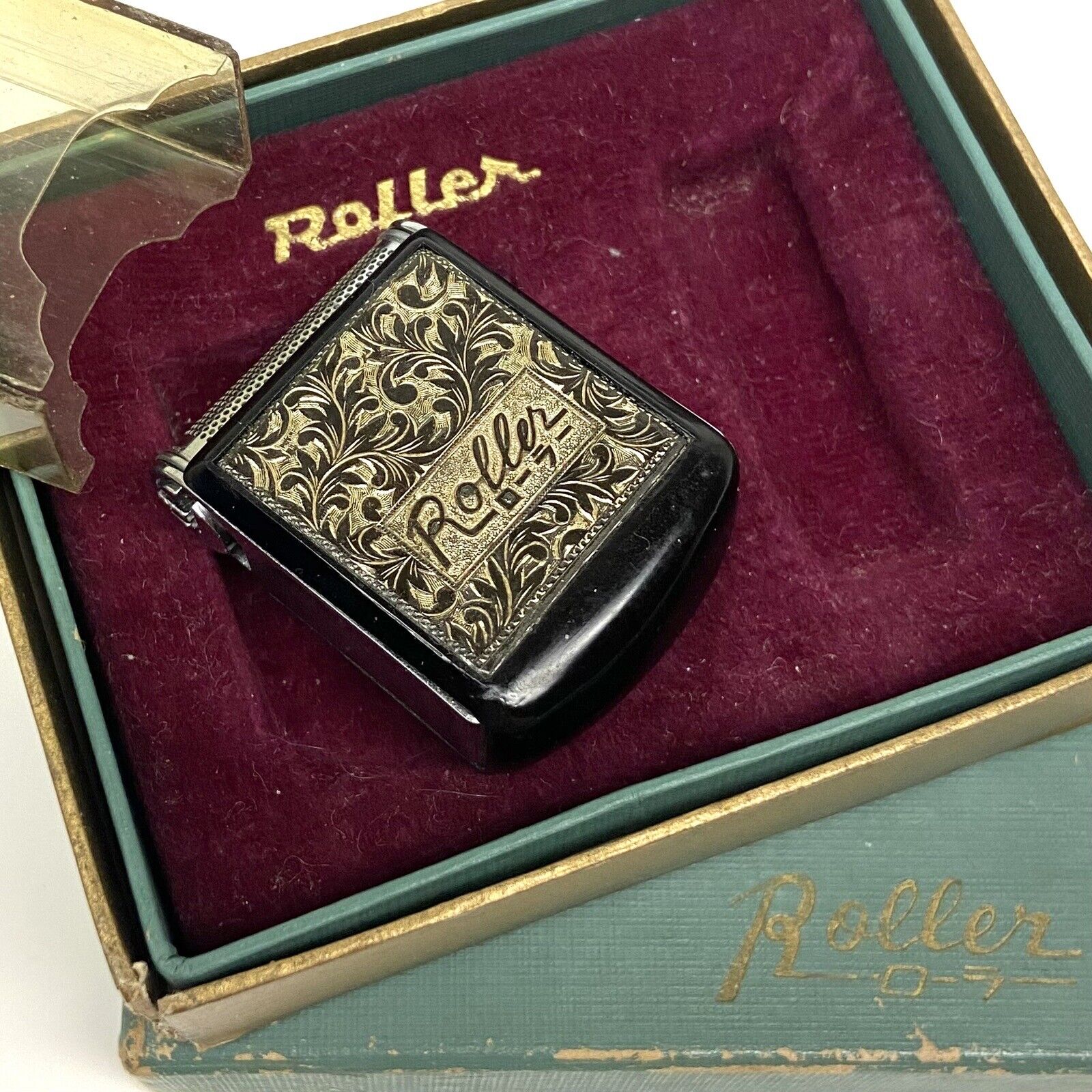Roller Vintage Dry Shaver World\'s Smallest Razor with Original Box - Japan