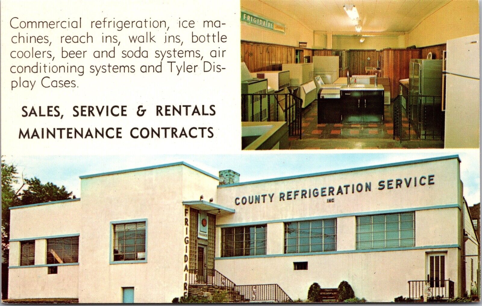 Postcard County Refrigeration Service in Mt. Vernon, New York~134934