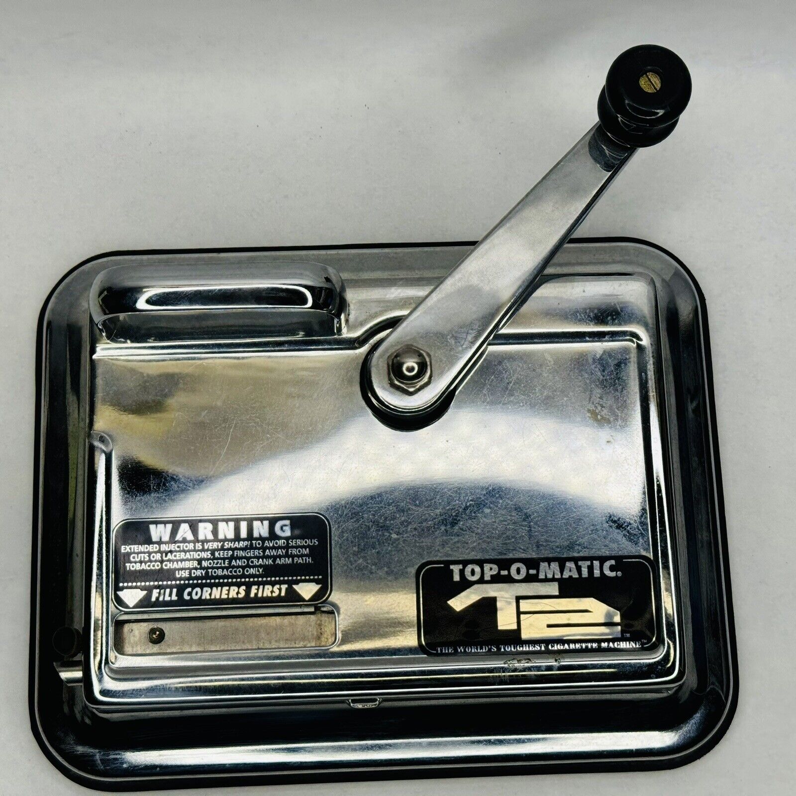Top-O-Matic T2 Cigarette Rolling Machine With Mat