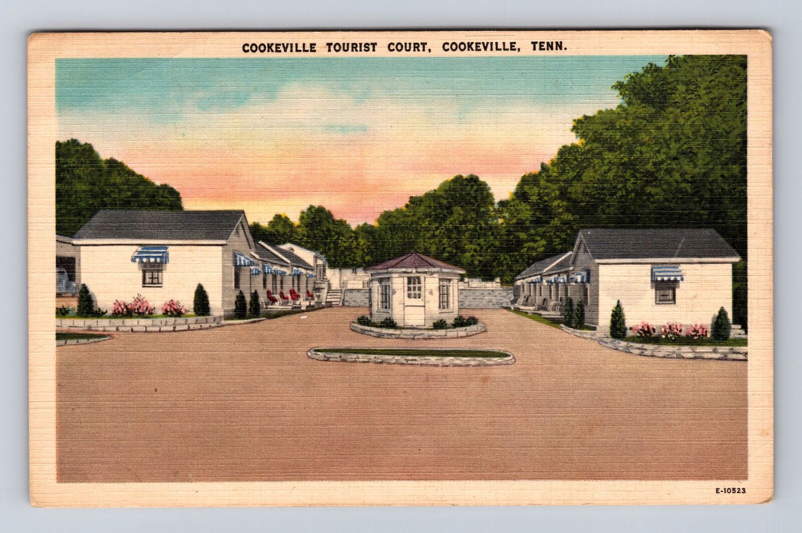 Cookeville Tourist Court TN-Tennessee, US 70 N, Advertising, Vintage Postcard