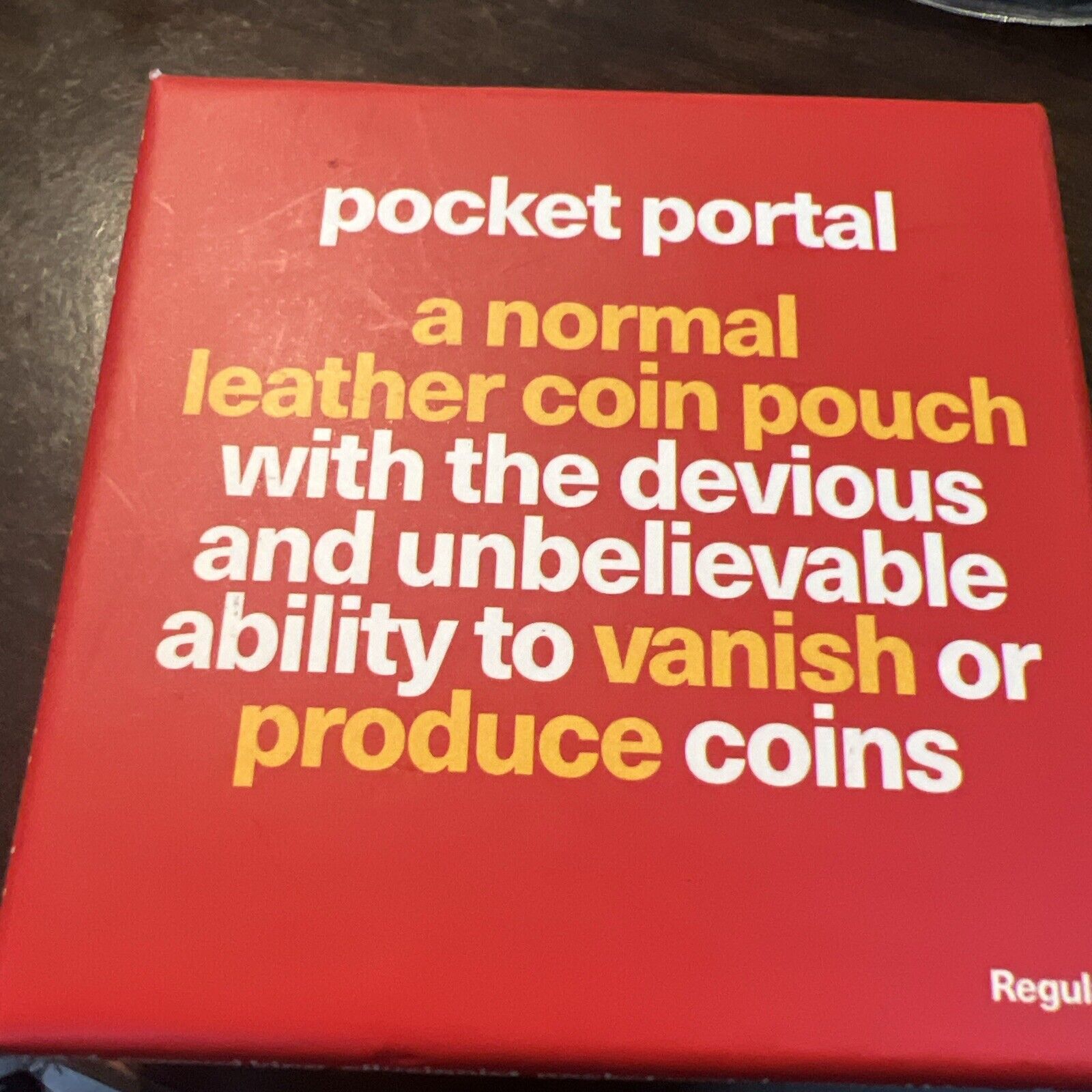 ellusionist pocket portal regular size coin sleeve