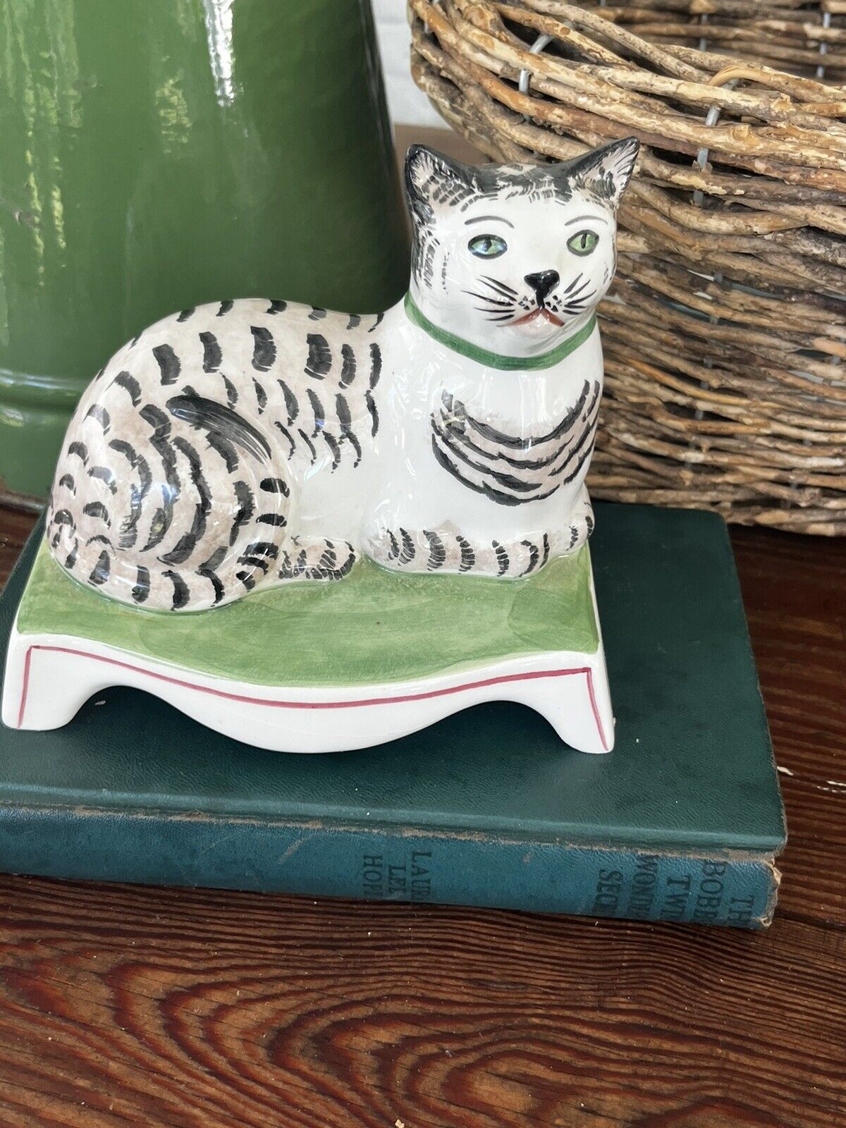 Vintage 1960's MOTTAHEDEH Italian Ceramic Kitty Cat