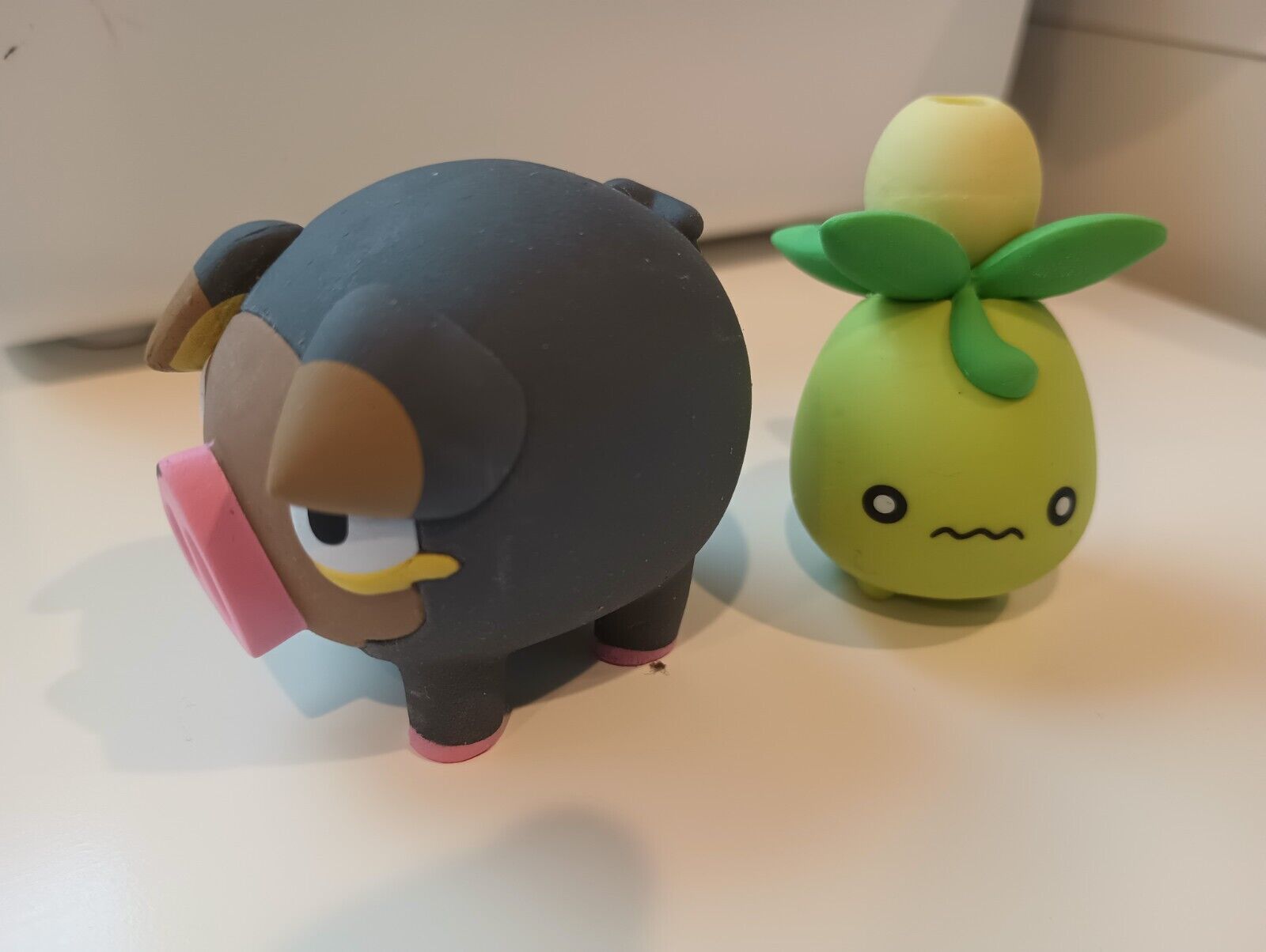 Pokemon Lechonk & Smoliv Collectible Eraser Figure Set