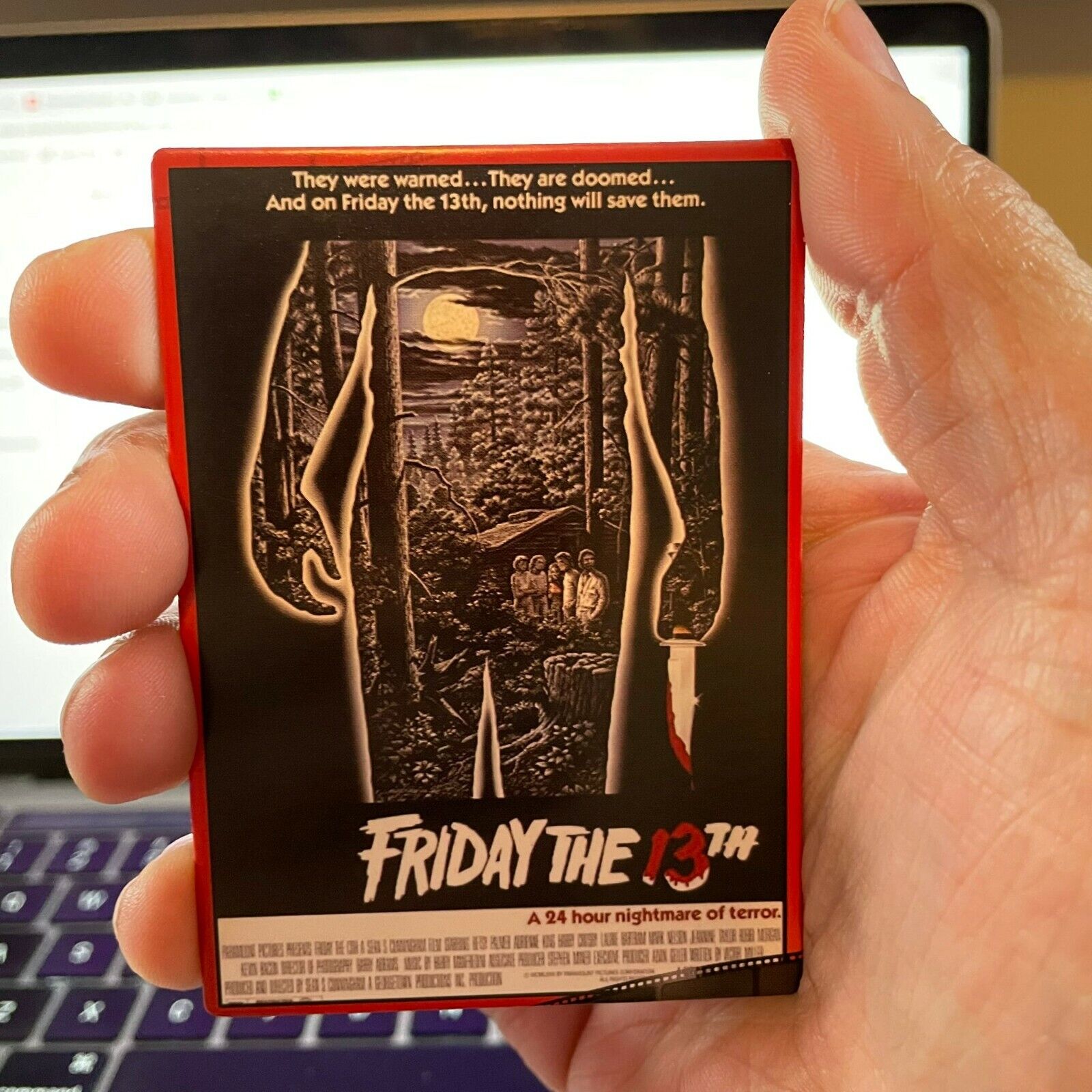 Friday The 13th (1980) Movie Cover Trading Card (new)