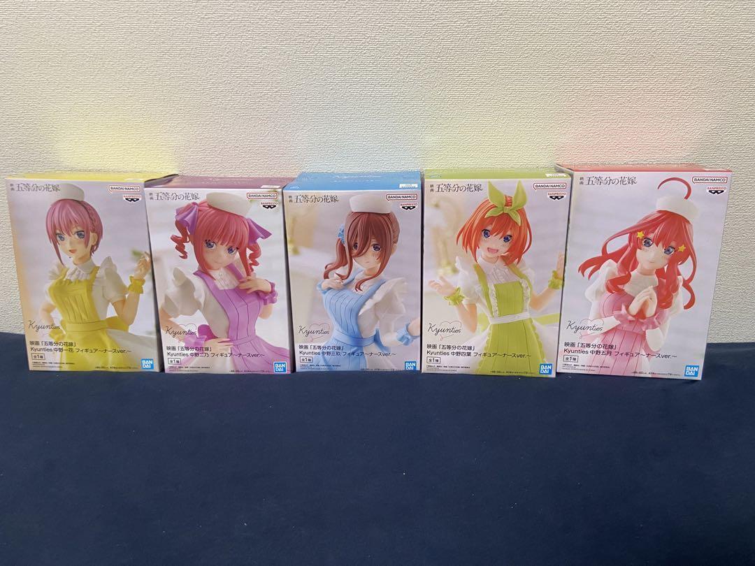 The Quintessential Quintuplets Girls Figure lot of 5 Set sale Anime Goods