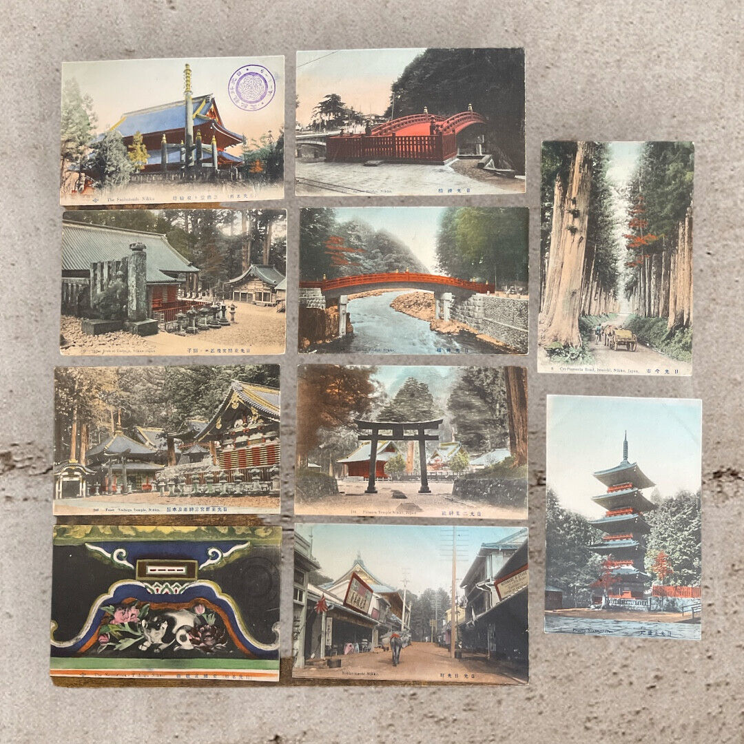 Vintage 1920s Nikko, Japan Post Card Lot (24)